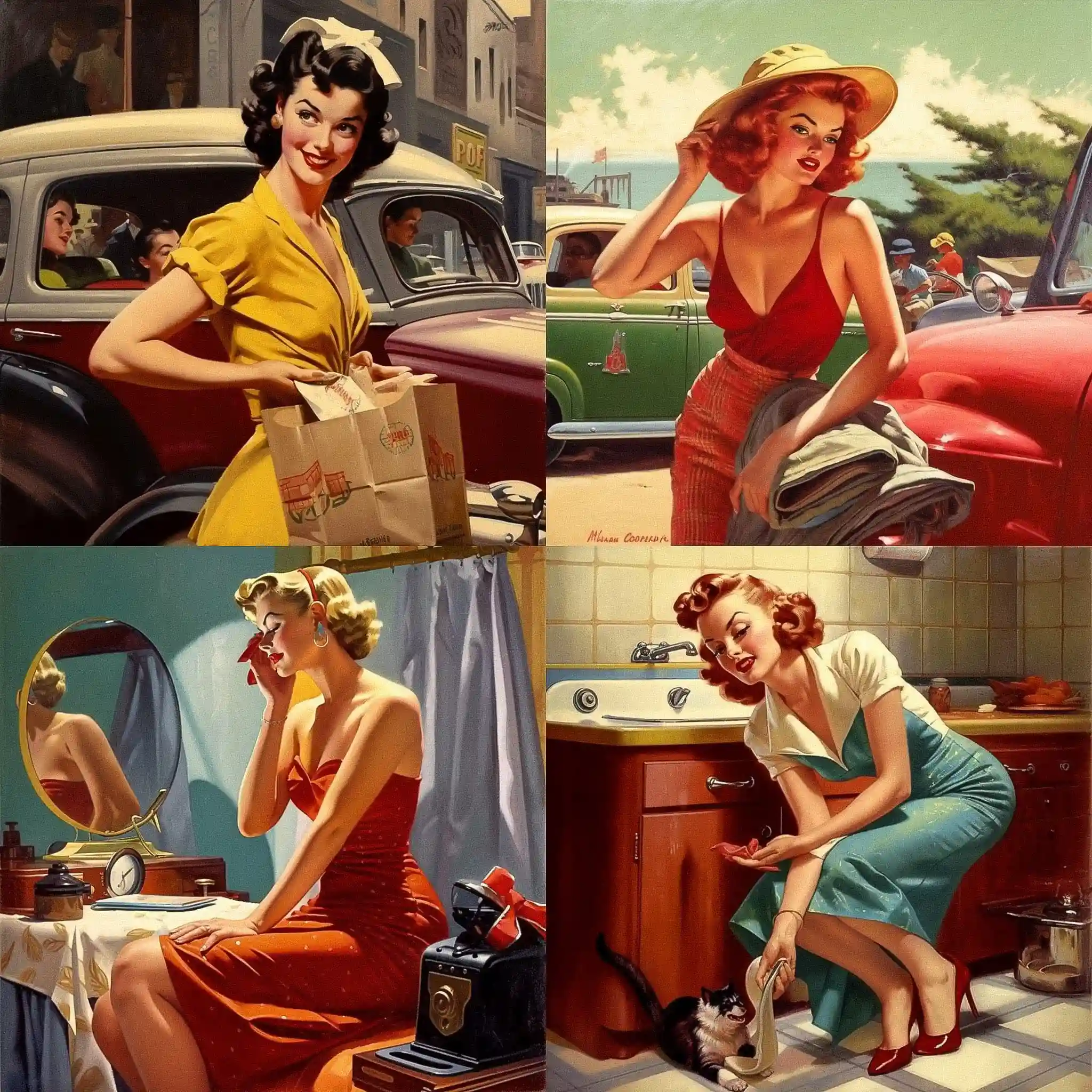 阿特·弗拉姆 art frahm风格midjourney AI绘画作品 -阿特·弗拉姆 art frahm风格midjourney AI绘画作品