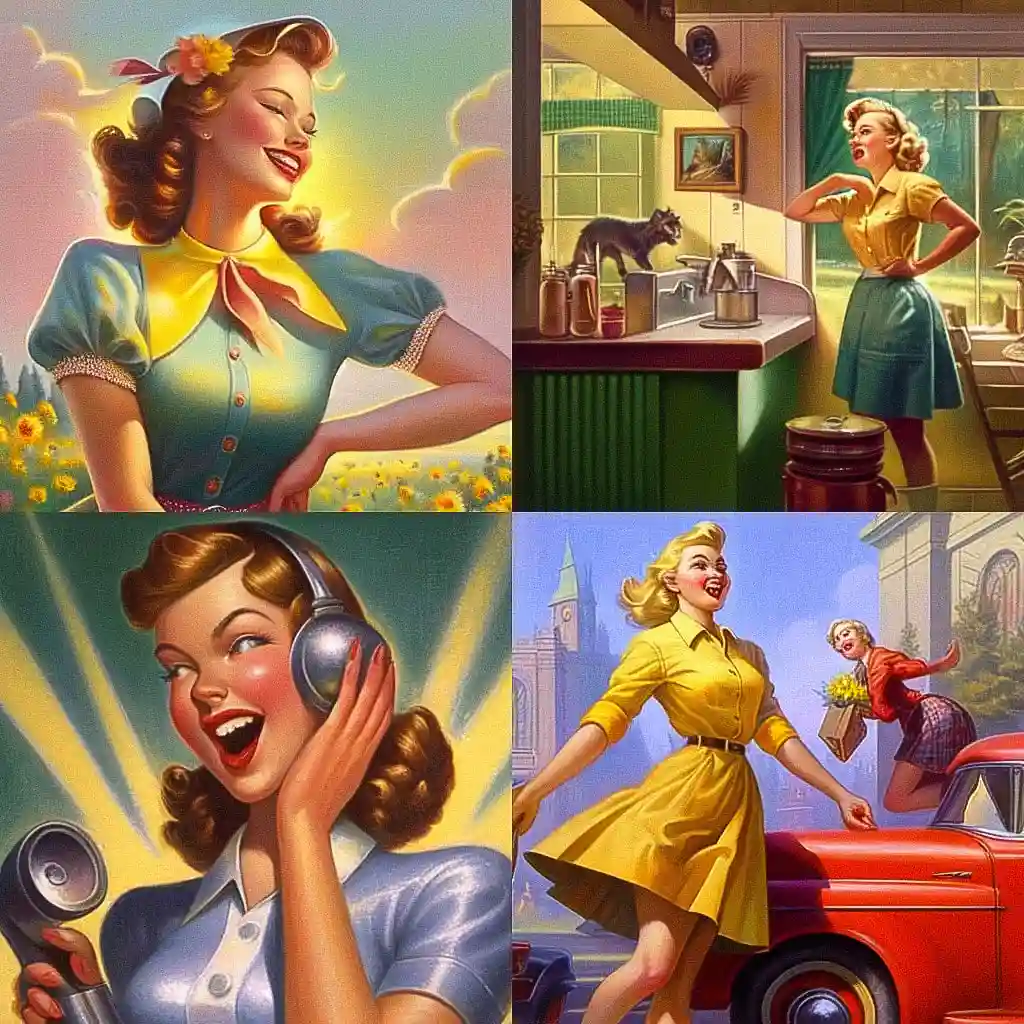 阿特·弗拉姆 art frahm风格midjourney AI绘画作品 -阿特·弗拉姆 art frahm风格midjourney AI绘画作品