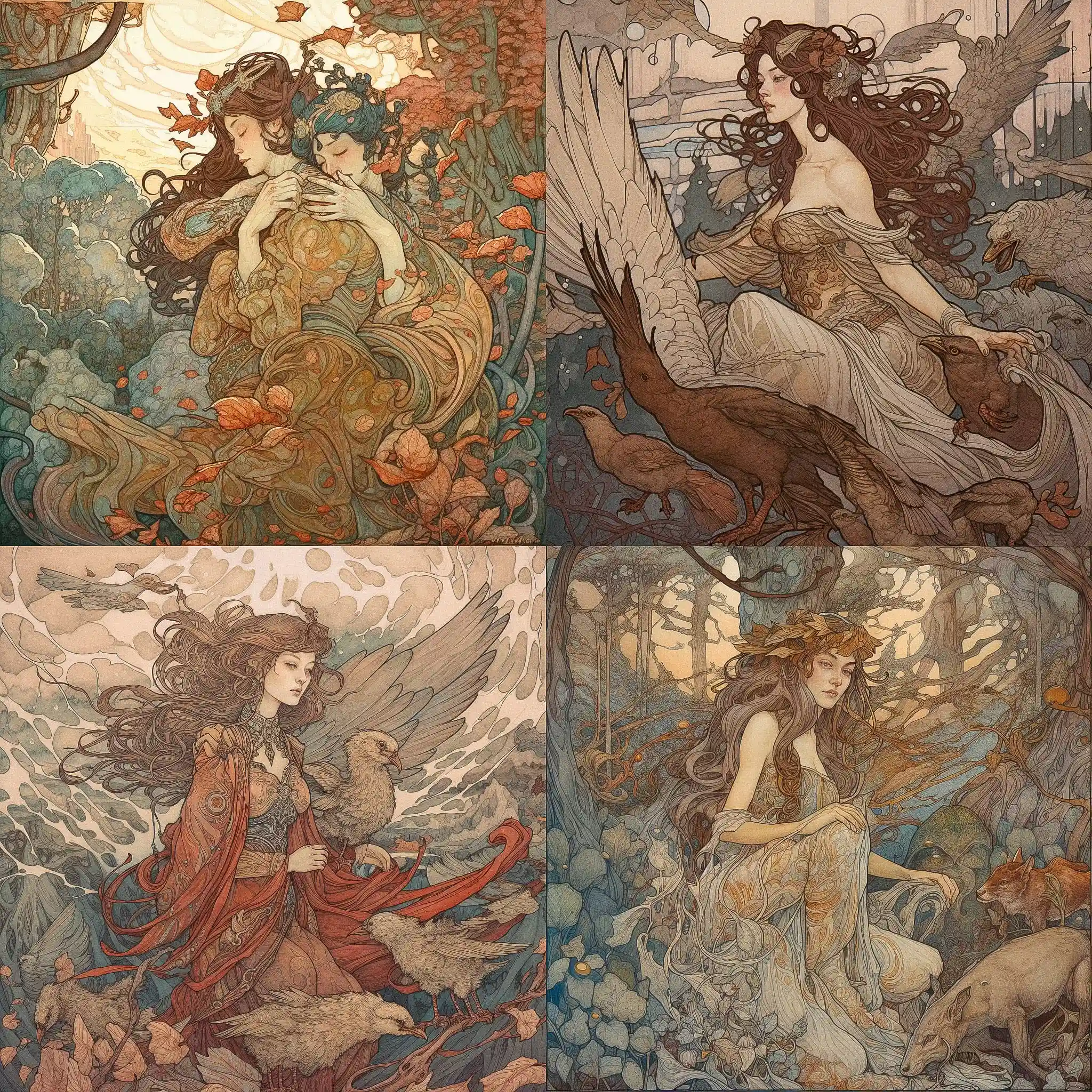 萨姆·瓜伊 sam guay风格midjourney AI绘画作品 -萨姆·瓜伊 sam guay风格midjourney AI绘画作品