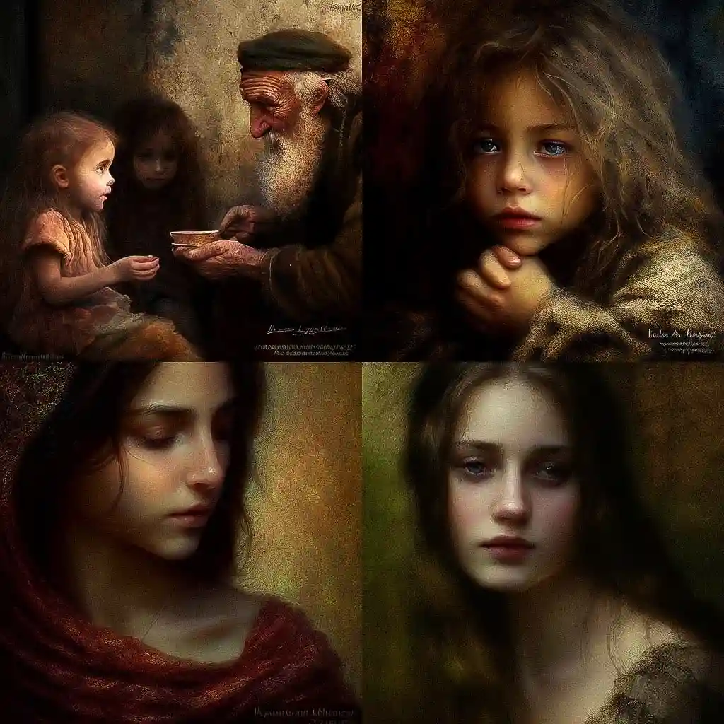 阿列克谢·哈拉莫夫 alexei harlamoff风格midjourney AI绘画作品 -阿列克谢·哈拉莫夫 alexei harlamoff风格midjourney AI绘画作品
