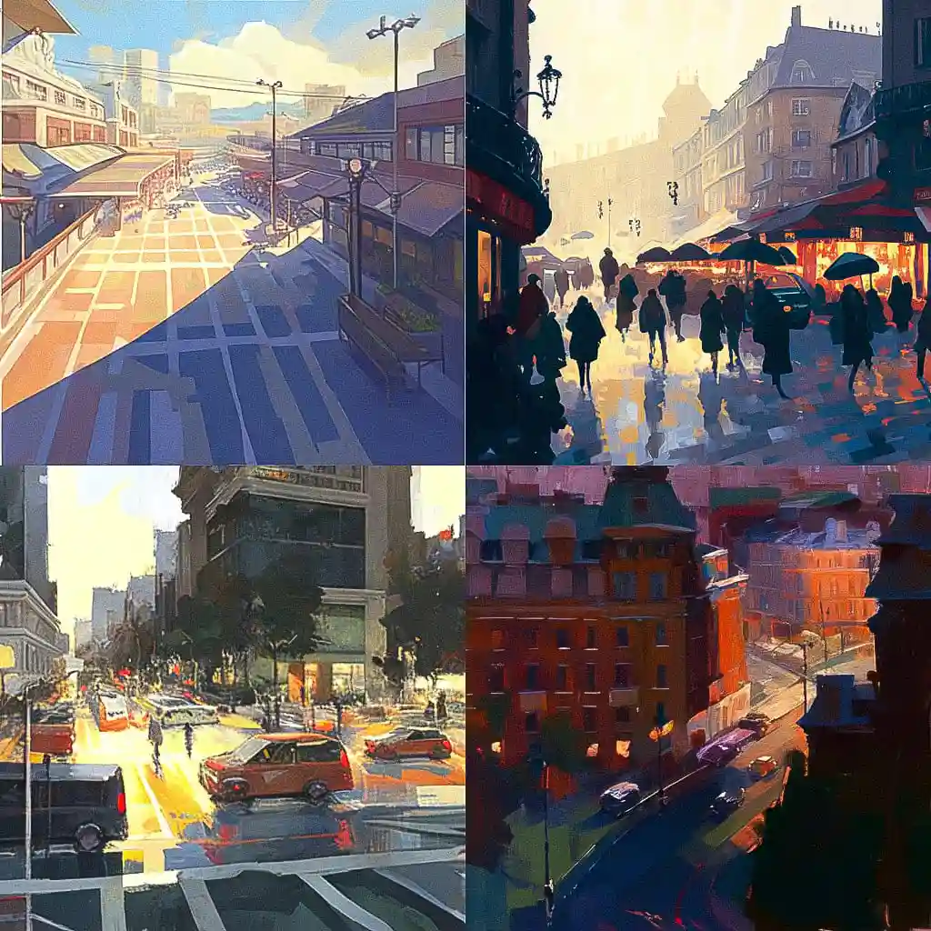 肯·霍华德 ken howard风格midjourney AI绘画作品 -肯·霍华德 ken howard风格midjourney AI绘画作品