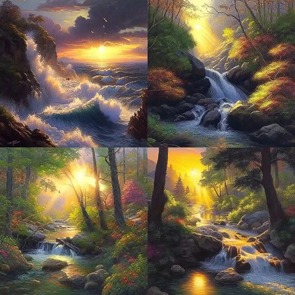 马克·基思利 mark keathley风格midjourney AI绘画作品 -马克·基思利 mark keathley风格midjourney AI绘画作品