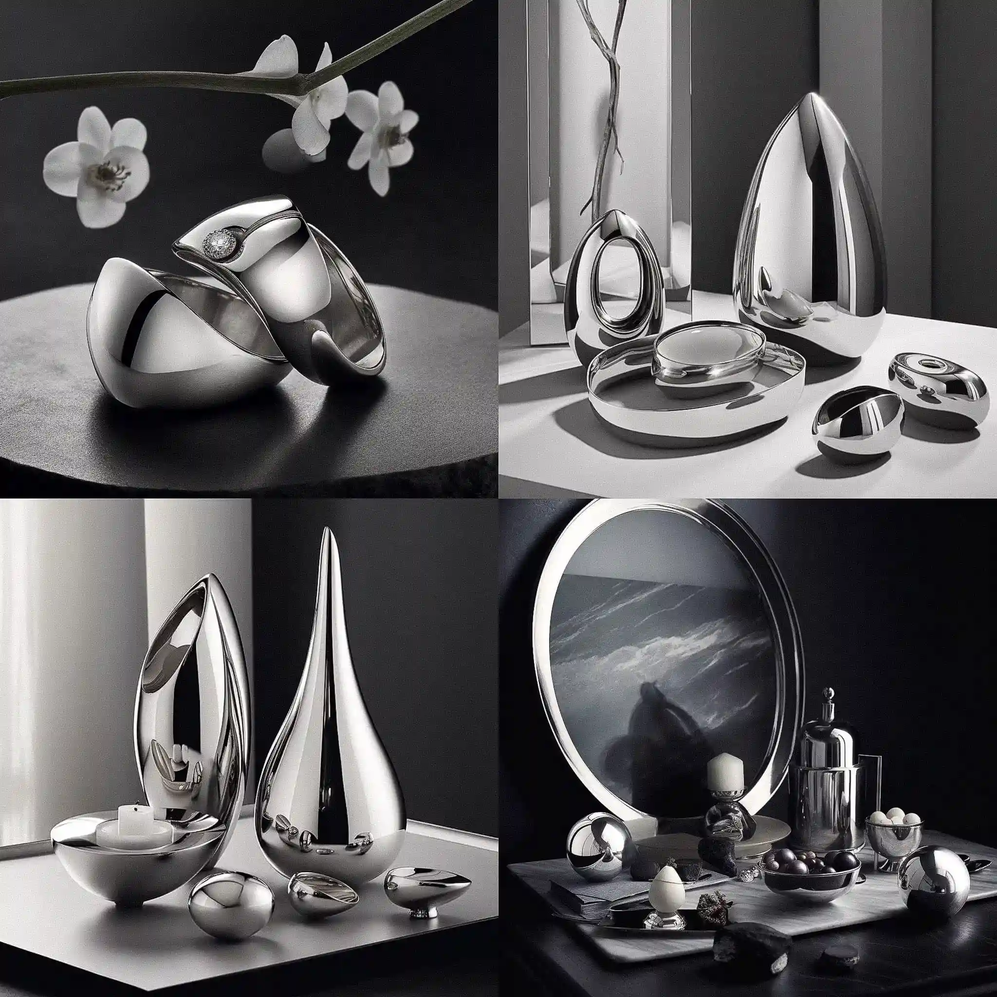乔治·詹森 georg jensen风格midjourney AI绘画作品 -乔治·詹森 georg jensen风格midjourney AI绘画作品