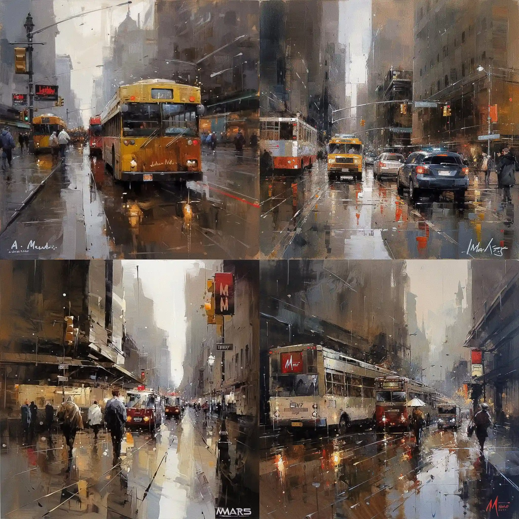 马克·拉格 mark lague风格midjourney AI绘画作品 -马克·拉格 mark lague风格midjourney AI绘画作品