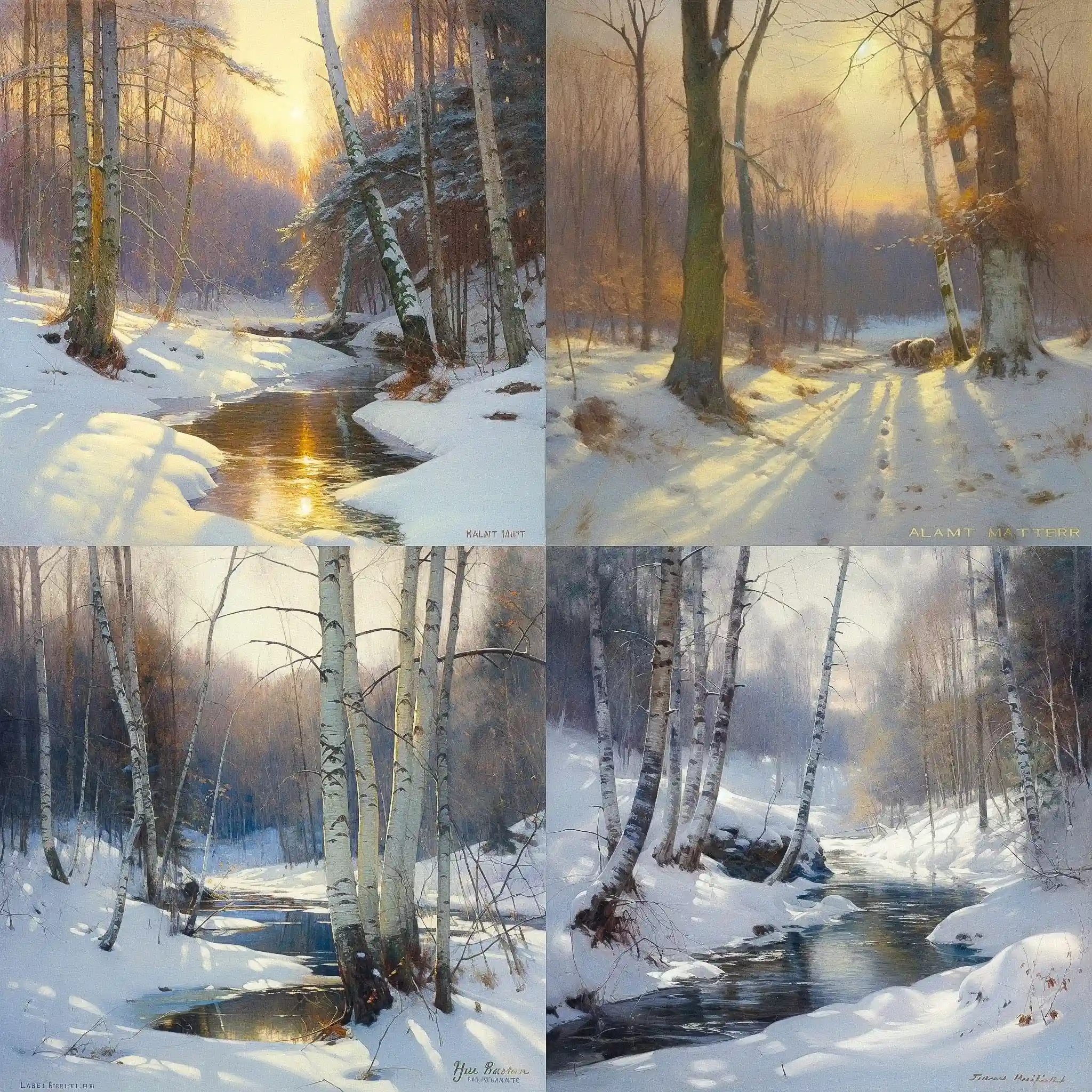 沃尔特·朗特·帕尔默 walter launt palmer风格midjourney AI绘画作品 -沃尔特·朗特·帕尔默 walter launt palmer风格midjourney AI绘画作品