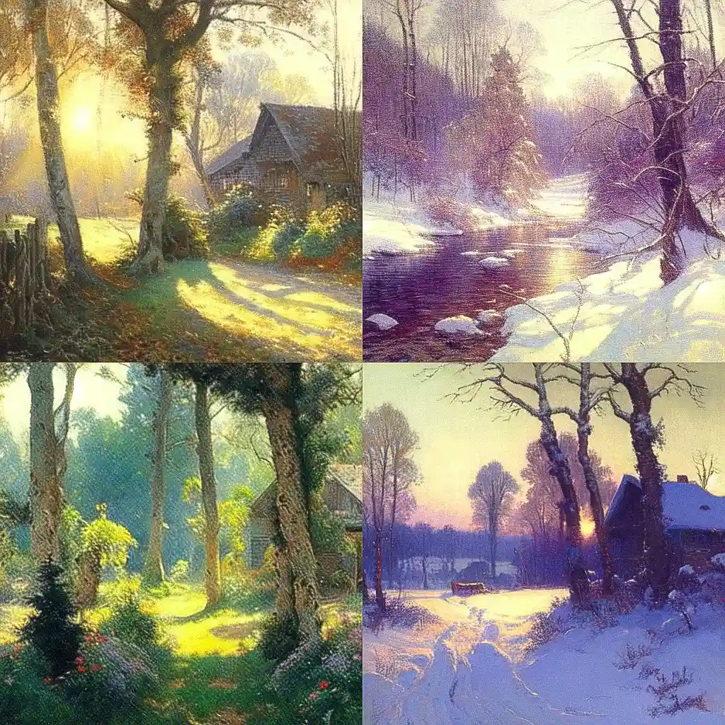 沃尔特·朗特·帕尔默 walter launt palmer风格midjourney AI绘画作品 -沃尔特·朗特·帕尔默 walter launt palmer风格midjourney AI绘画作品