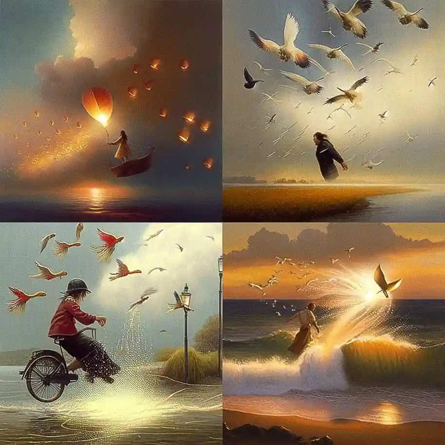 吉米·劳勒 jimmy lawlor风格midjourney AI绘画作品 -吉米·劳勒 jimmy lawlor风格midjourney AI绘画作品