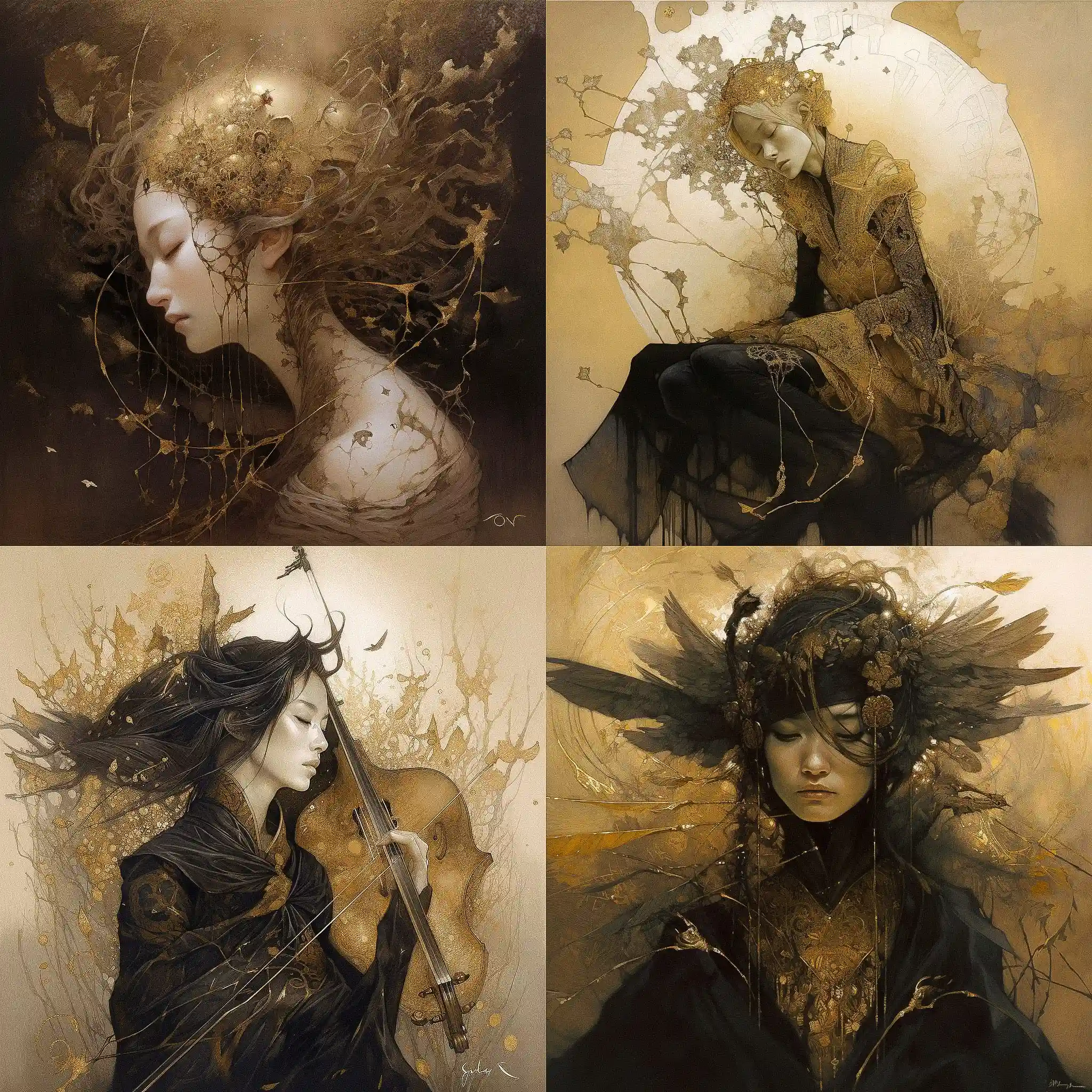 约安·洛瑟尔 yoann lossel风格midjourney AI绘画作品 -约安·洛瑟尔 yoann lossel风格midjourney AI绘画作品