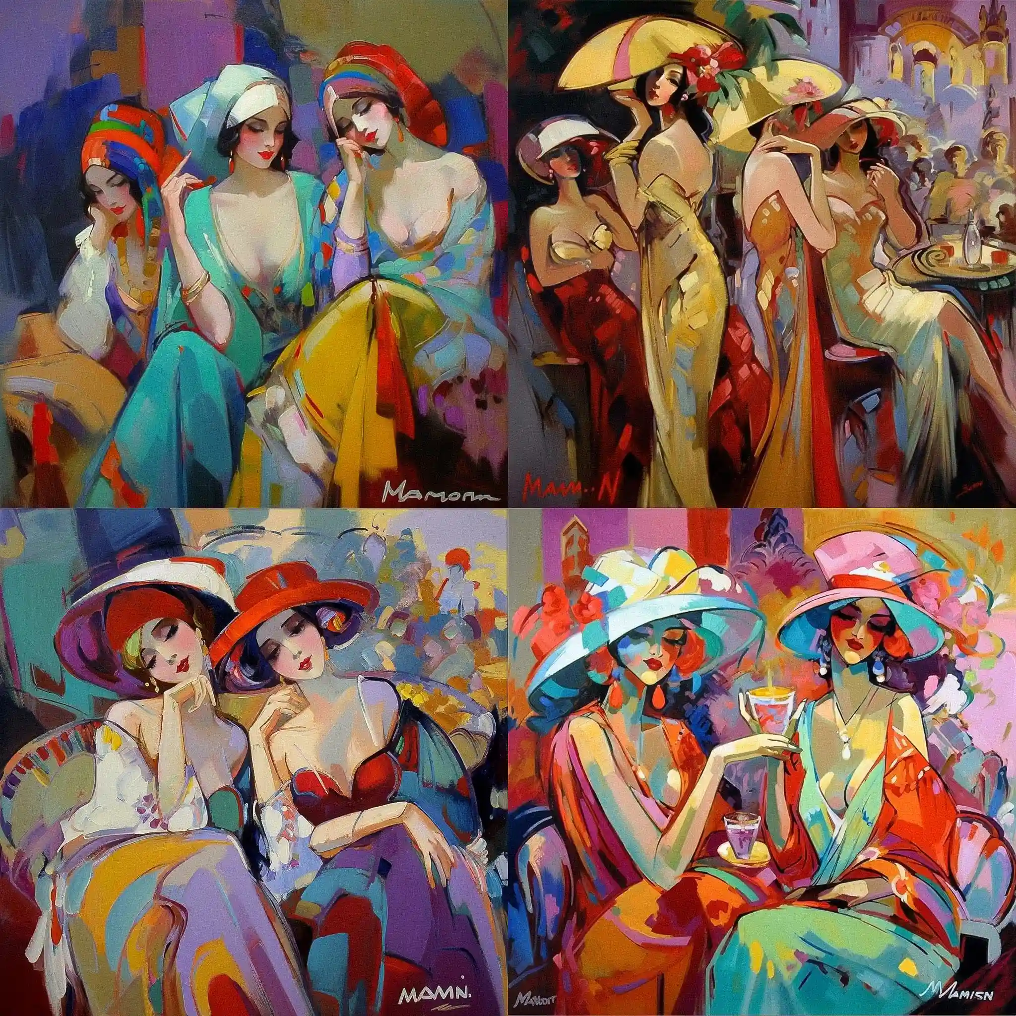 以撒克·迈蒙 isaac maimon风格midjourney AI绘画作品 -以撒克·迈蒙 isaac maimon风格midjourney AI绘画作品
