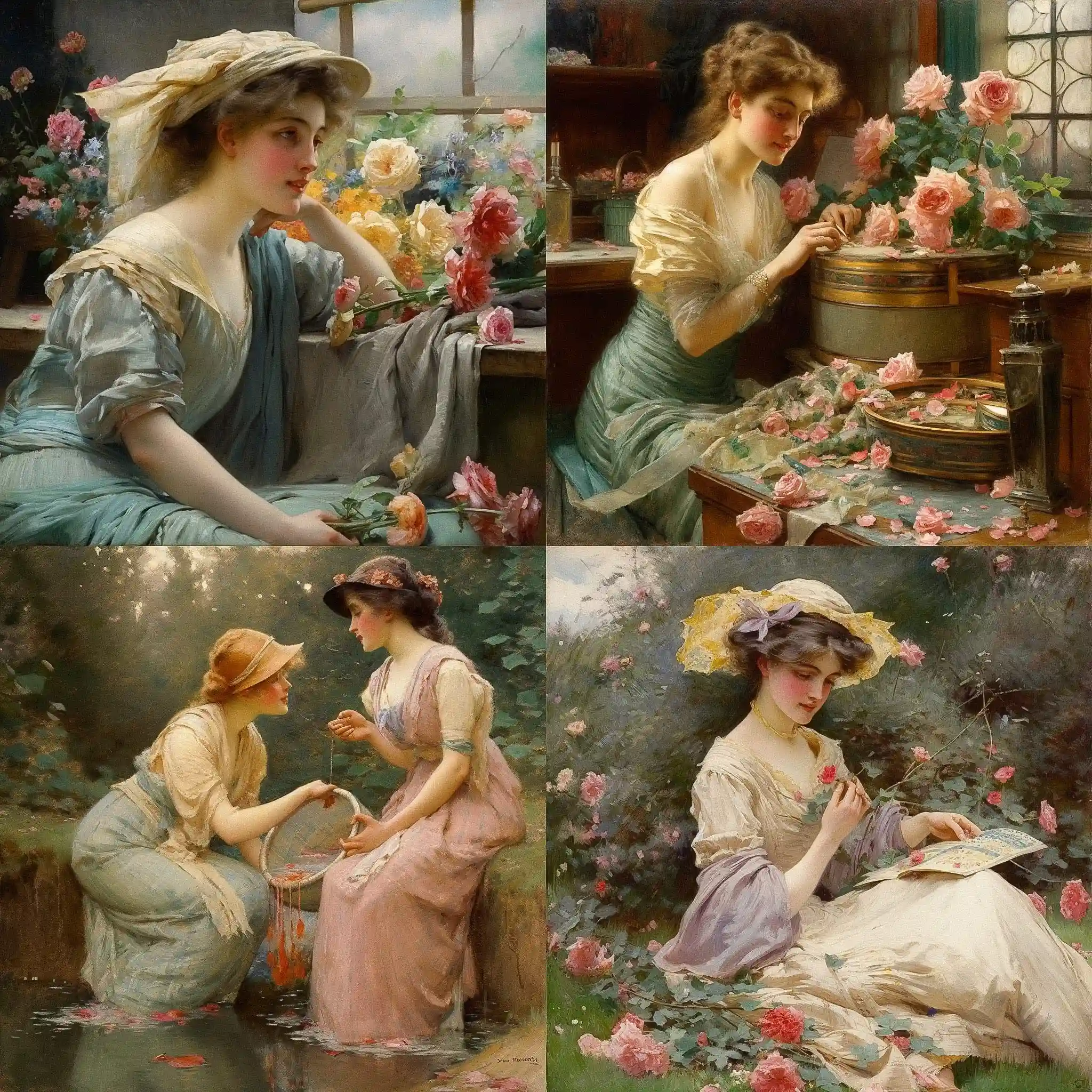 萨缪尔·梅尔顿·费舍尔 samuel melton fisher风格midjourney AI绘画作品 -萨缪尔·梅尔顿·费舍尔 samuel melton fisher风格midjourney AI绘画作品