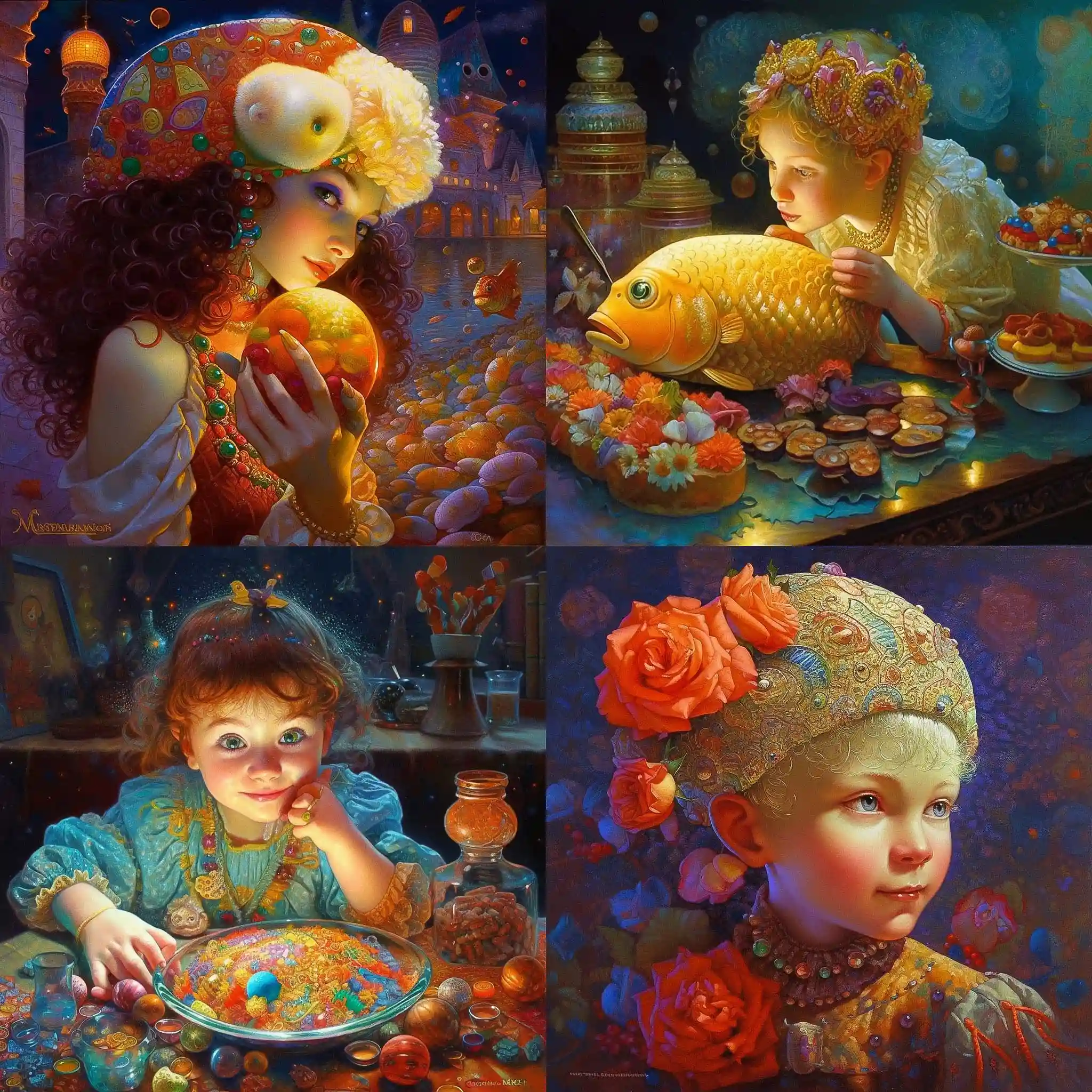 维克多·尼佐夫采夫 victor nizovtsev风格midjourney AI绘画作品 -维克多·尼佐夫采夫 victor nizovtsev风格midjourney AI绘画作品