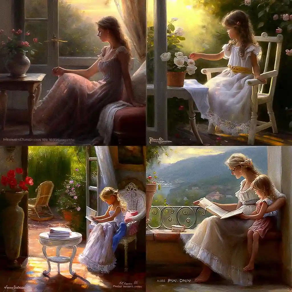 -汉塞特·罗梅罗·雷东多 vicente romero redondo风格midjourney AI绘画作品