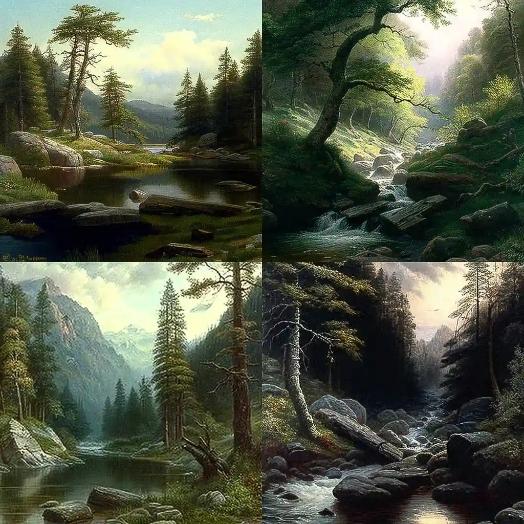 威廉·特洛斯特·理查兹 william trost richards风格midjourney AI绘画作品 -威廉·特洛斯特·理查兹 william trost richards风格midjourney AI绘画作品