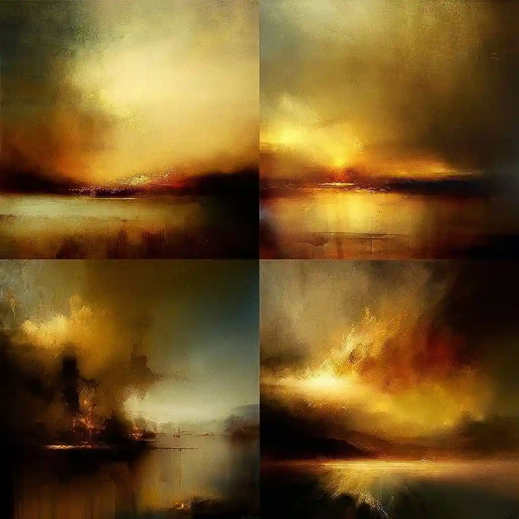 -莫里斯·萨皮罗 maurice sapiro风格midjourney AI绘画作品