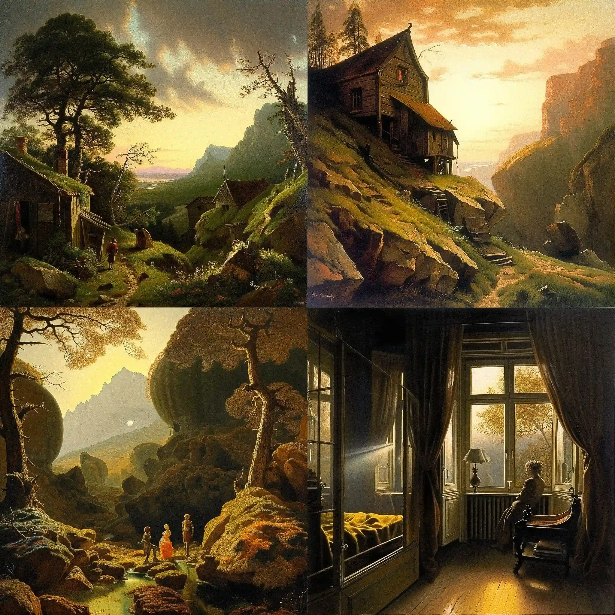 弗朗茨·塞德拉切克 franz sedlacek风格midjourney AI绘画作品 -弗朗茨·塞德拉切克 franz sedlacek风格midjourney AI绘画作品