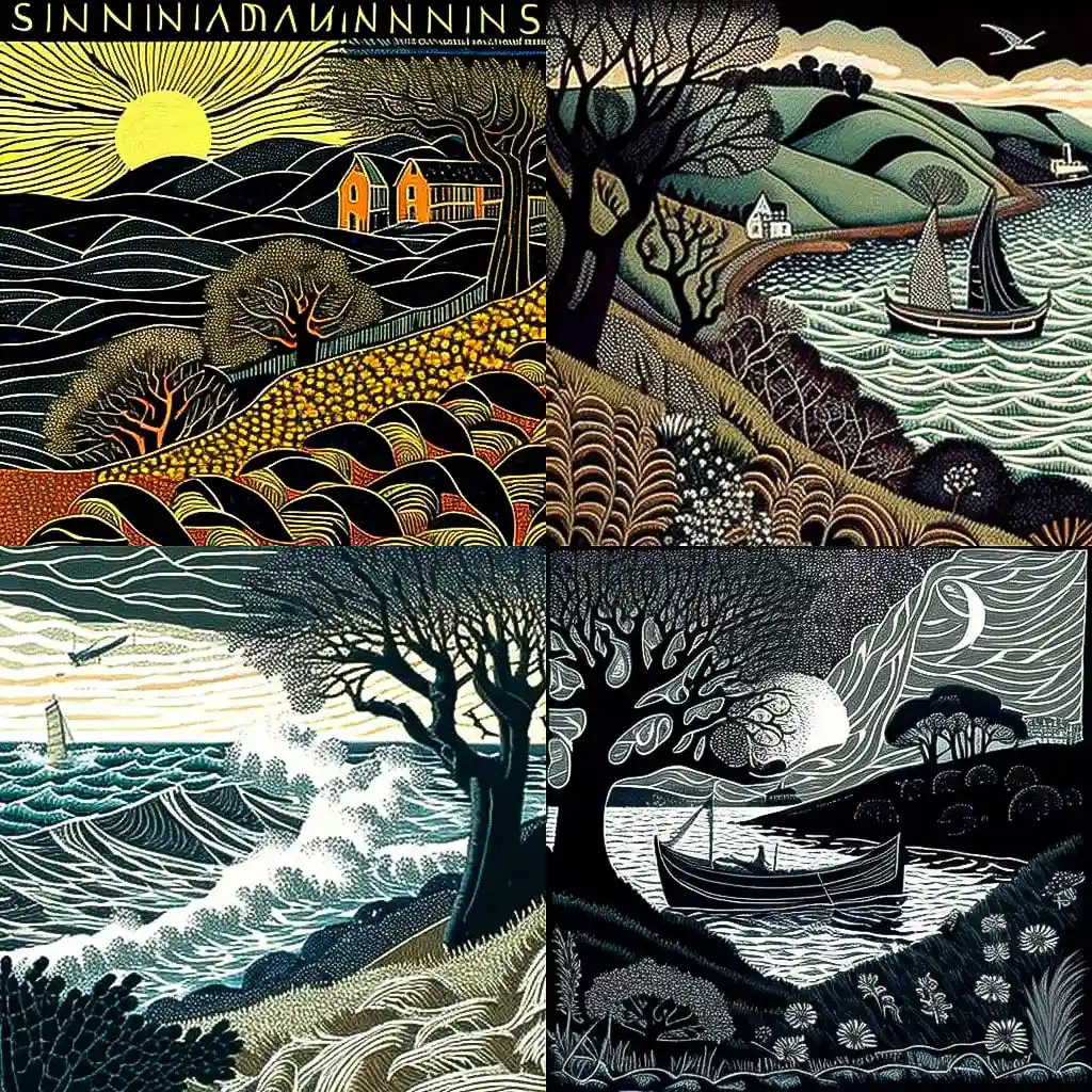 安妮·苏丹 annie soudain风格midjourney AI绘画作品 -安妮·苏丹 annie soudain风格midjourney AI绘画作品