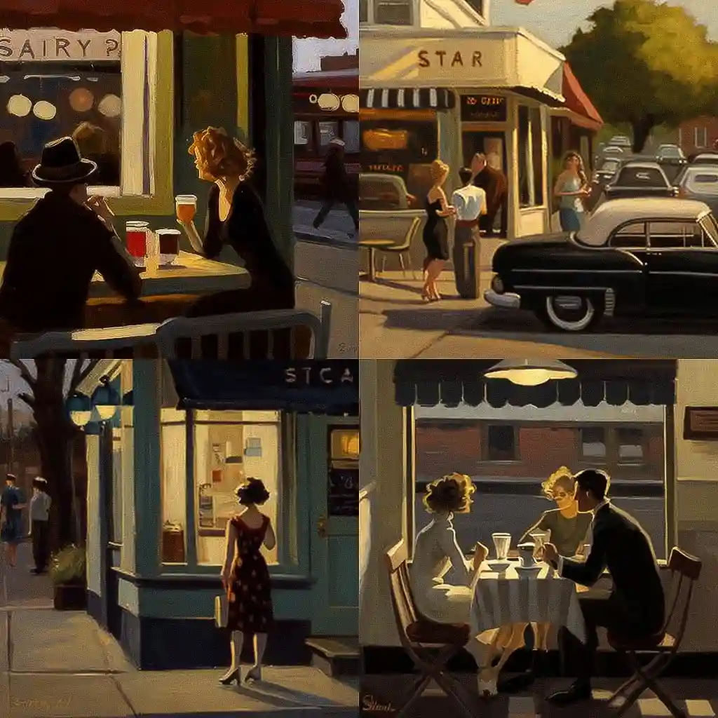 莎莉·斯托奇 sally storch风格midjourney AI绘画作品 -莎莉·斯托奇 sally storch风格midjourney AI绘画作品