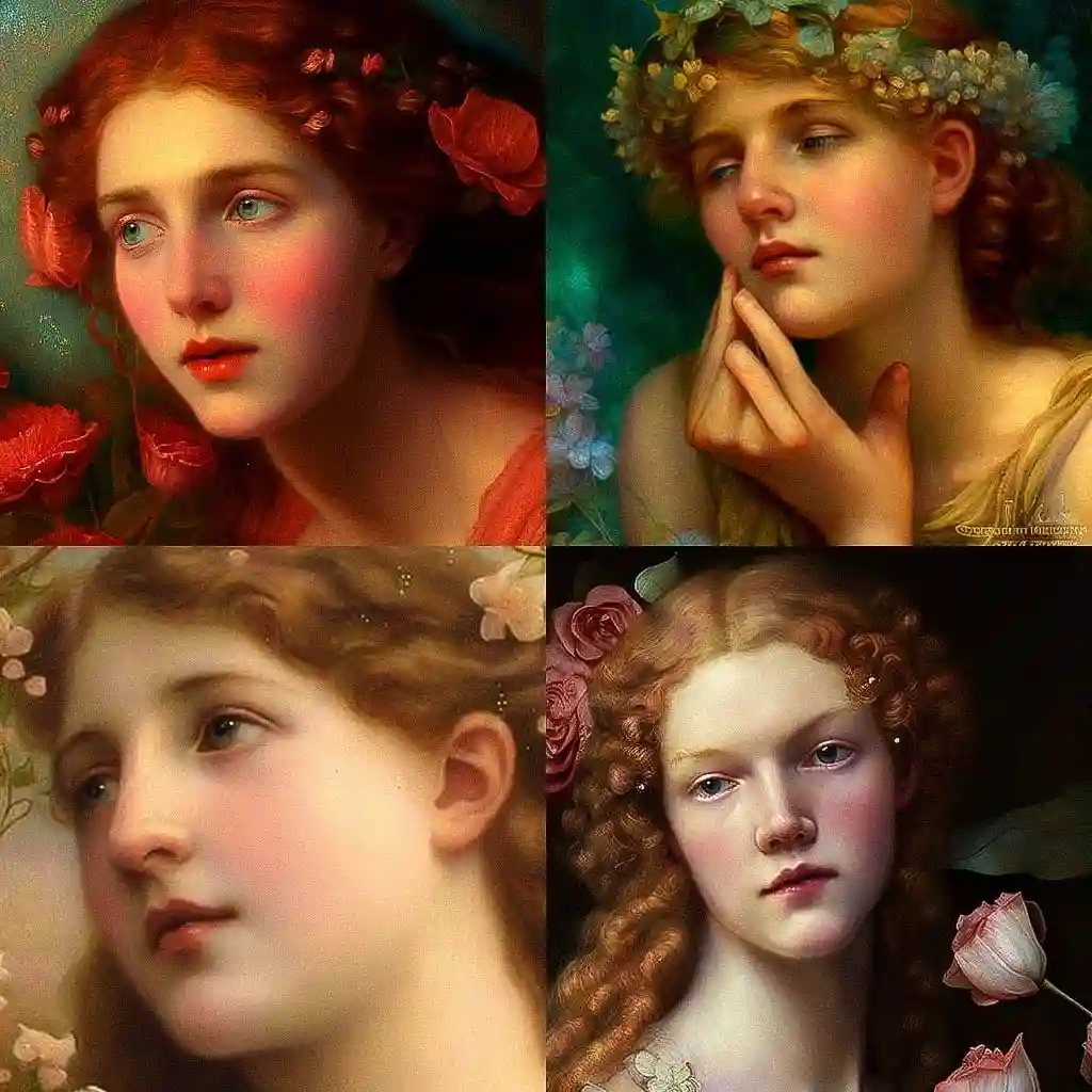 安妮·斯威尼顿 annie swynnerton风格midjourney AI绘画作品 -安妮·斯威尼顿 annie swynnerton风格midjourney AI绘画作品