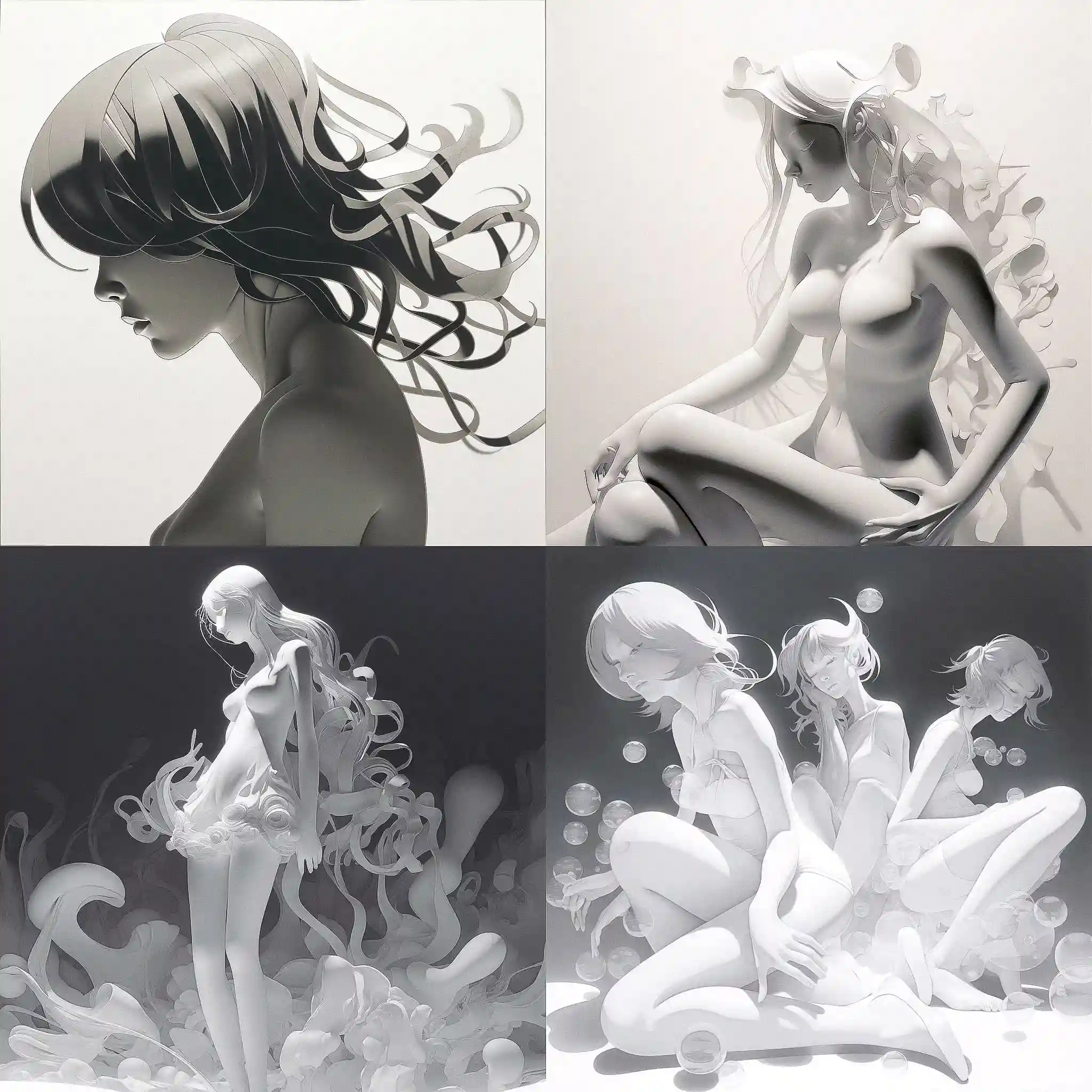 高木和贵 kazuki takamatsu风格midjourney AI绘画作品 -高木和贵 kazuki takamatsu风格midjourney AI绘画作品