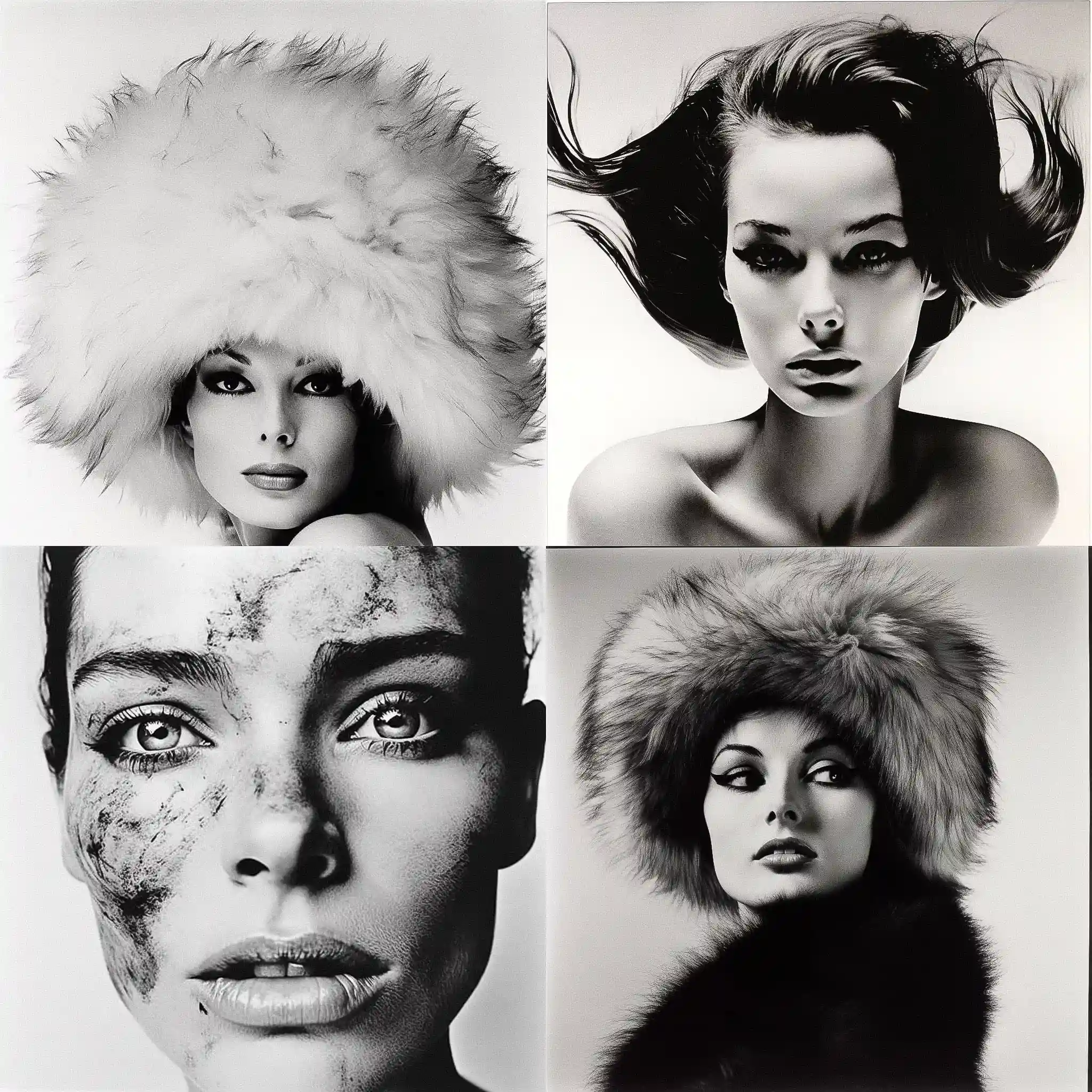 -理查德·艾维顿 richard avedon风格midjourney AI绘画作品