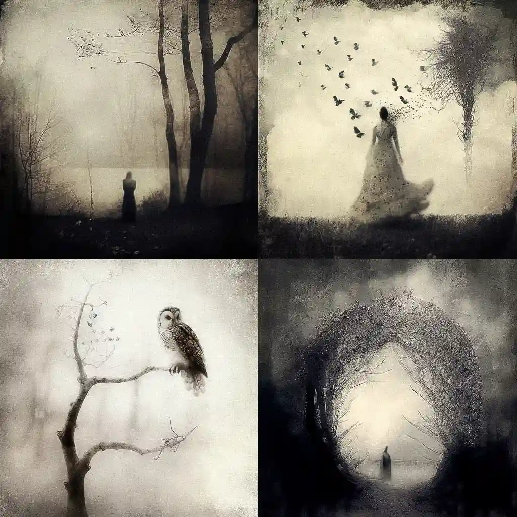 塔米·骨 tami bone风格midjourney AI绘画作品 -塔米·骨 tami bone风格midjourney AI绘画作品
