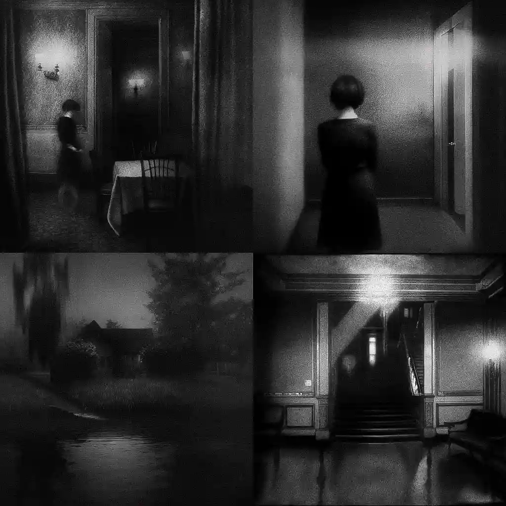 -迪尔克·布拉克曼 dirk braeckman风格midjourney AI绘画作品