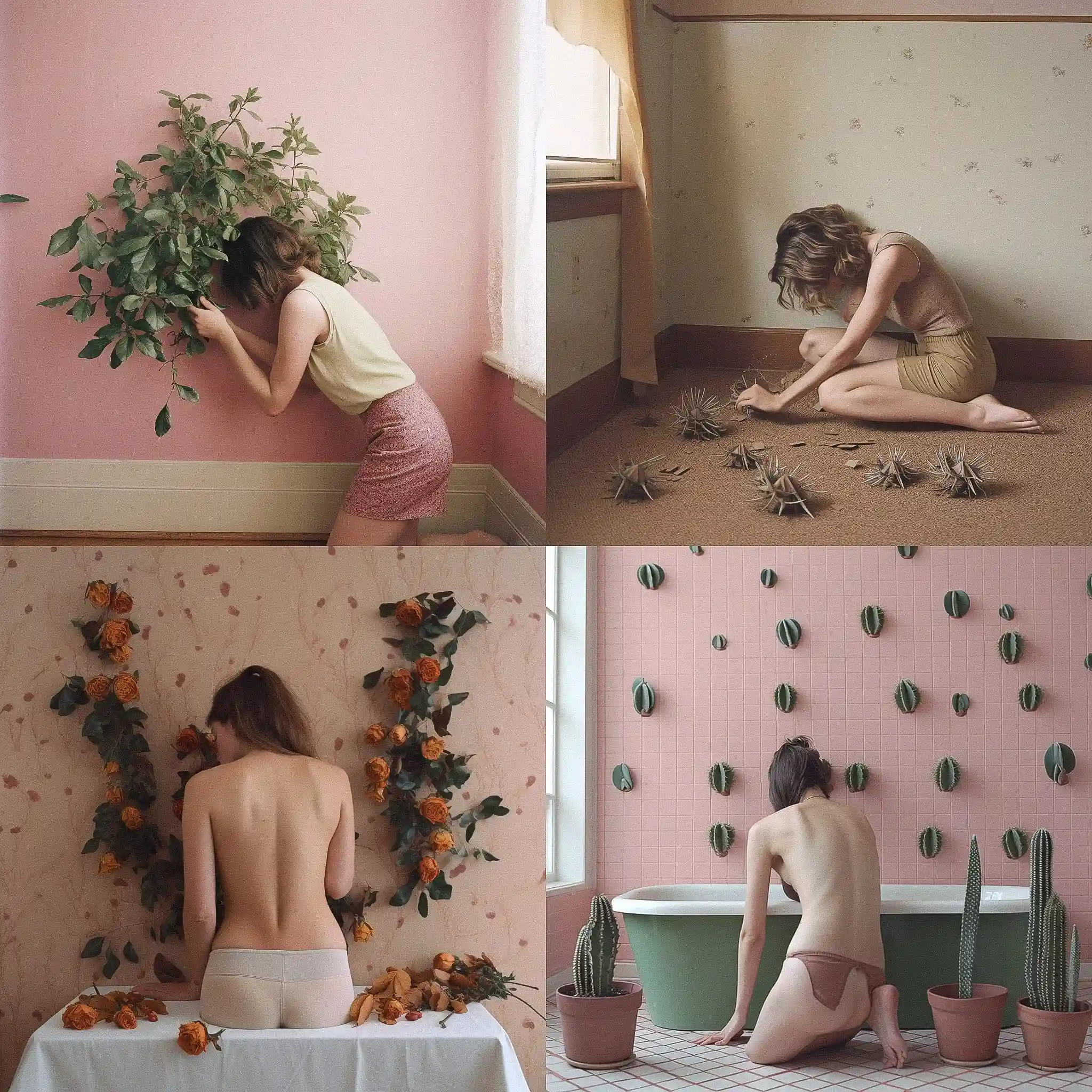 -布鲁克·迪多纳托 brooke didonato风格midjourney AI绘画作品