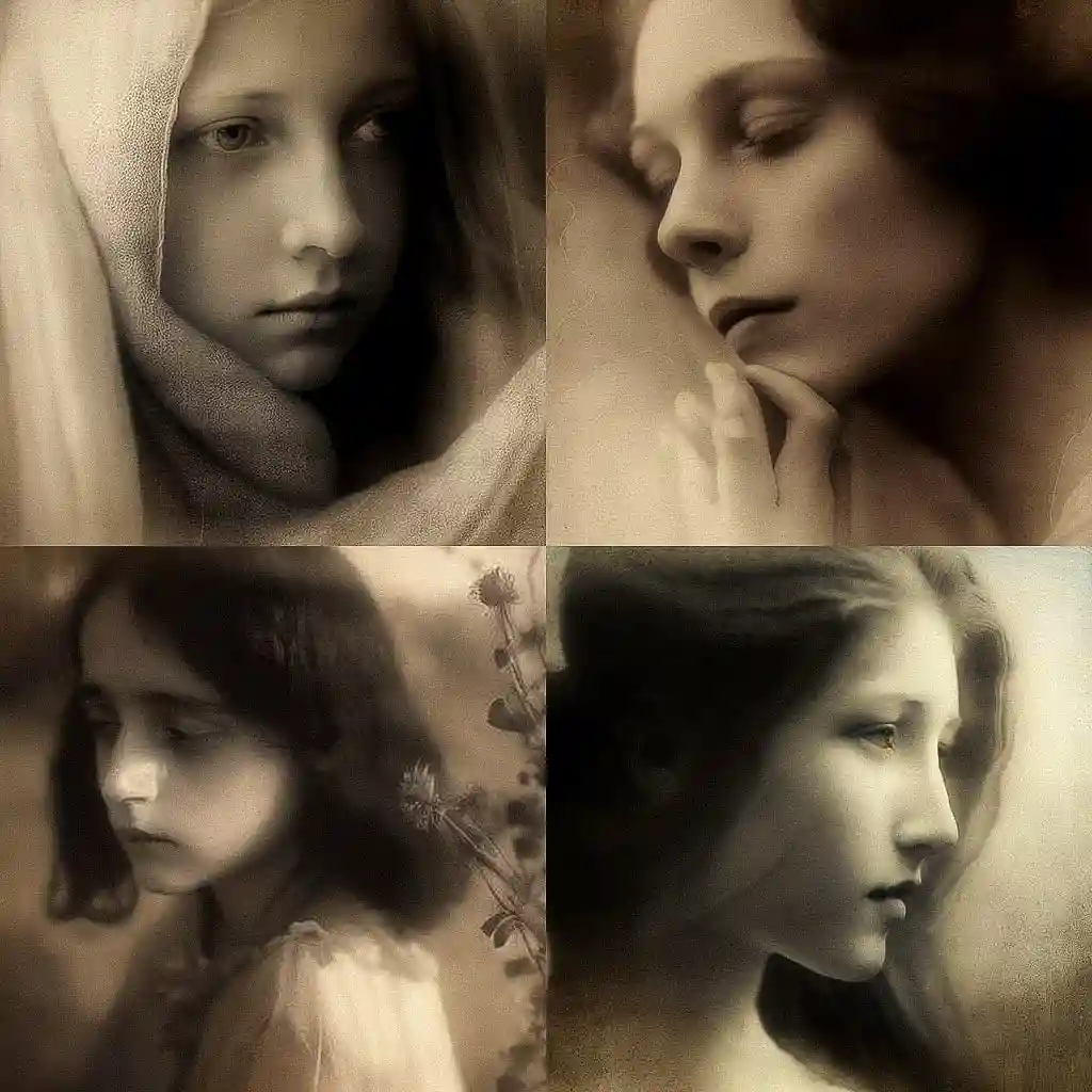 -内尔·多尔 nell dorr风格midjourney AI绘画作品