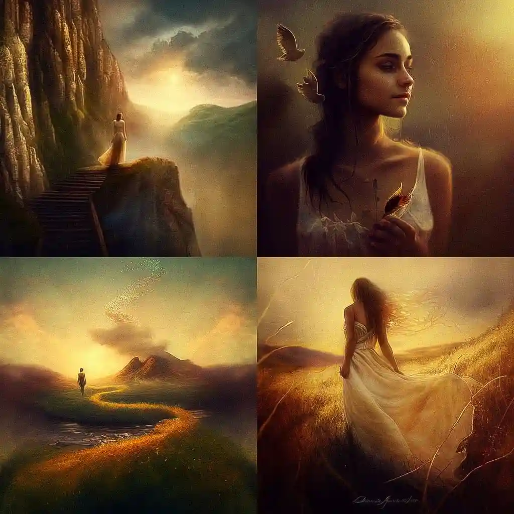 TJ·德赖斯代尔 tj drysdale风格midjourney AI绘画作品 -TJ·德赖斯代尔 tj drysdale风格midjourney AI绘画作品