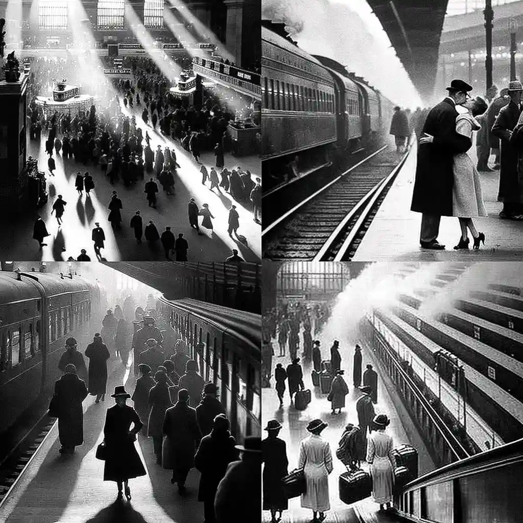 -阿尔弗雷德·艾森斯塔德 alfred eisenstaedt风格midjourney AI绘画作品