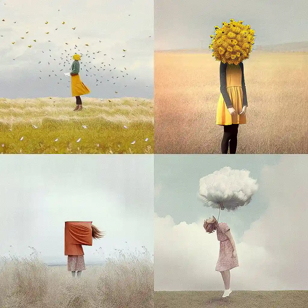 玛雅·弗洛雷 maia flore风格midjourney AI绘画作品 -玛雅·弗洛雷 maia flore风格midjourney AI绘画作品