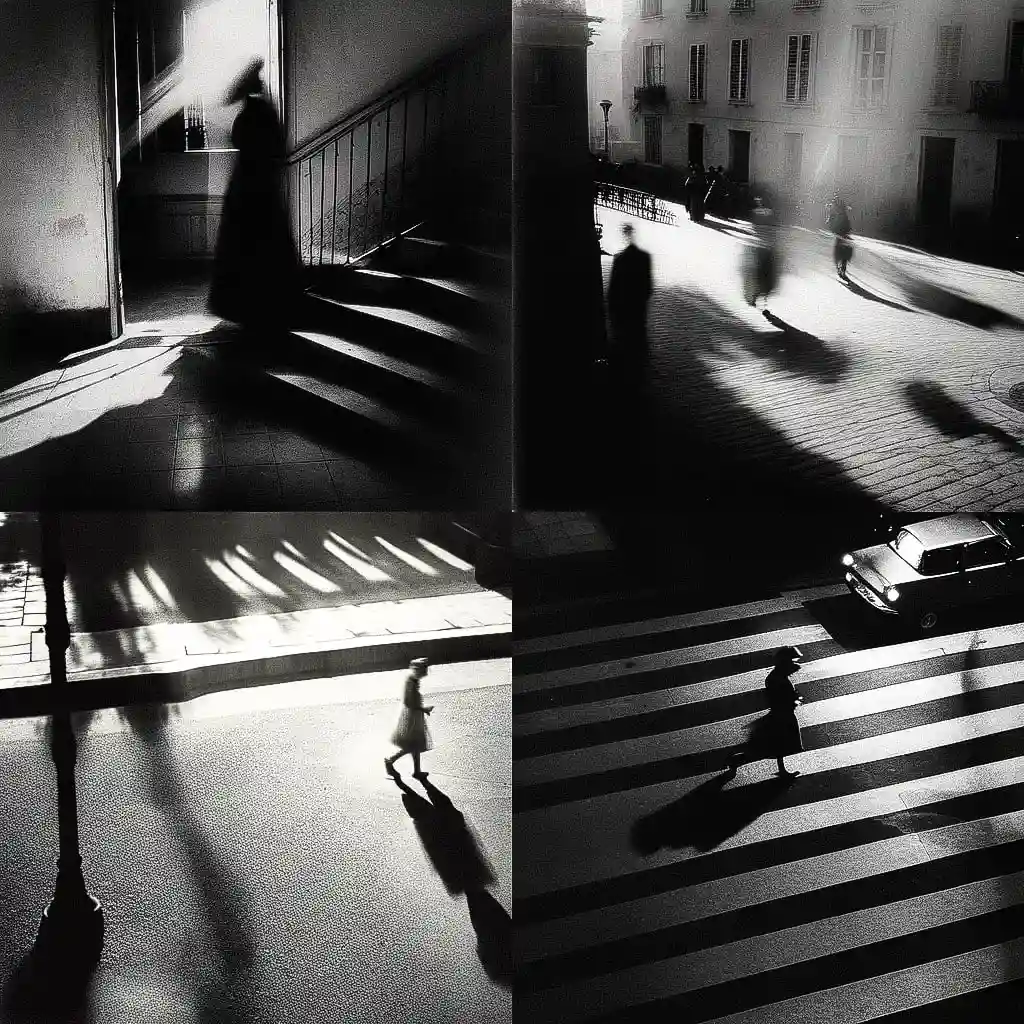 -马蒂娜·弗兰克 martine franck风格midjourney AI绘画作品