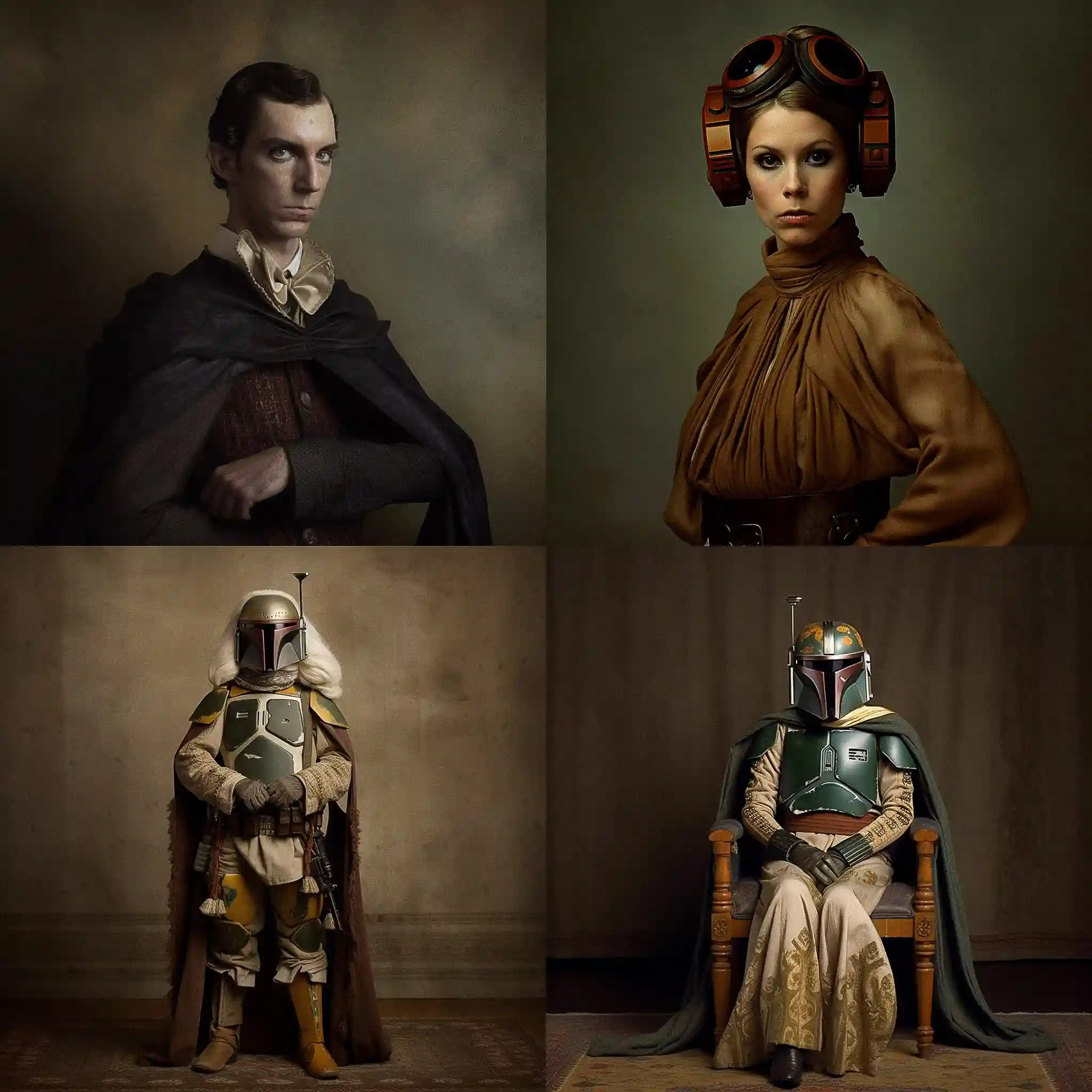 -萨查·戈德伯格 sacha goldberger风格midjourney AI绘画作品