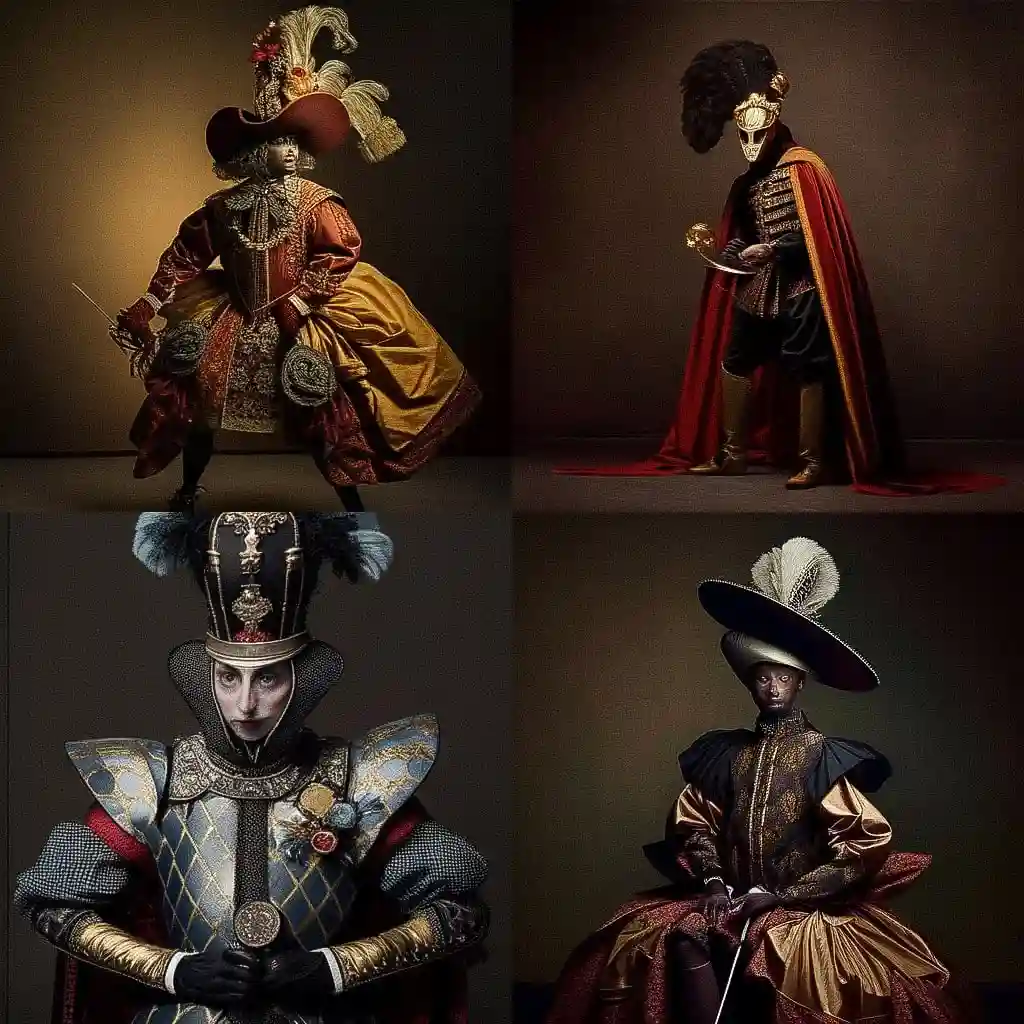 -萨查·戈德伯格 sacha goldberger风格midjourney AI绘画作品