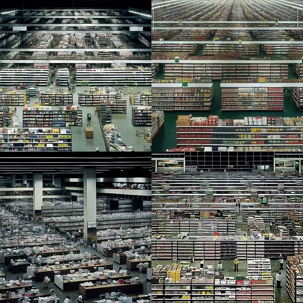安德烈亚斯·古尔斯基 andreas gursky风格midjourney AI绘画作品 -安德烈亚斯·古尔斯基 andreas gursky风格midjourney AI绘画作品