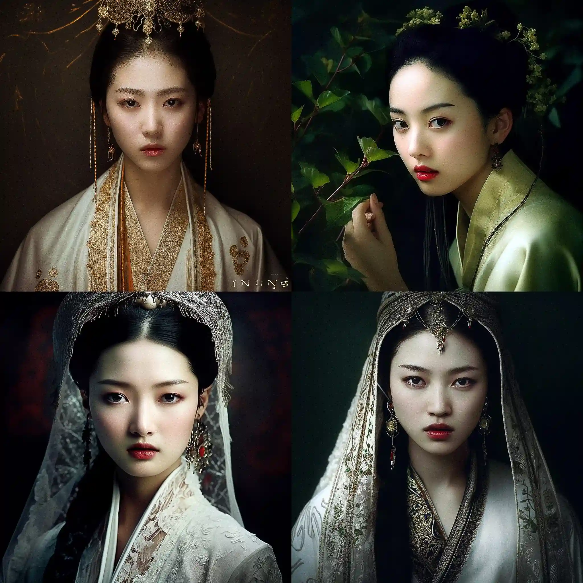 张晶娜 zhang jingna风格midjourney AI绘画作品 -张晶娜 zhang jingna风格midjourney AI绘画作品