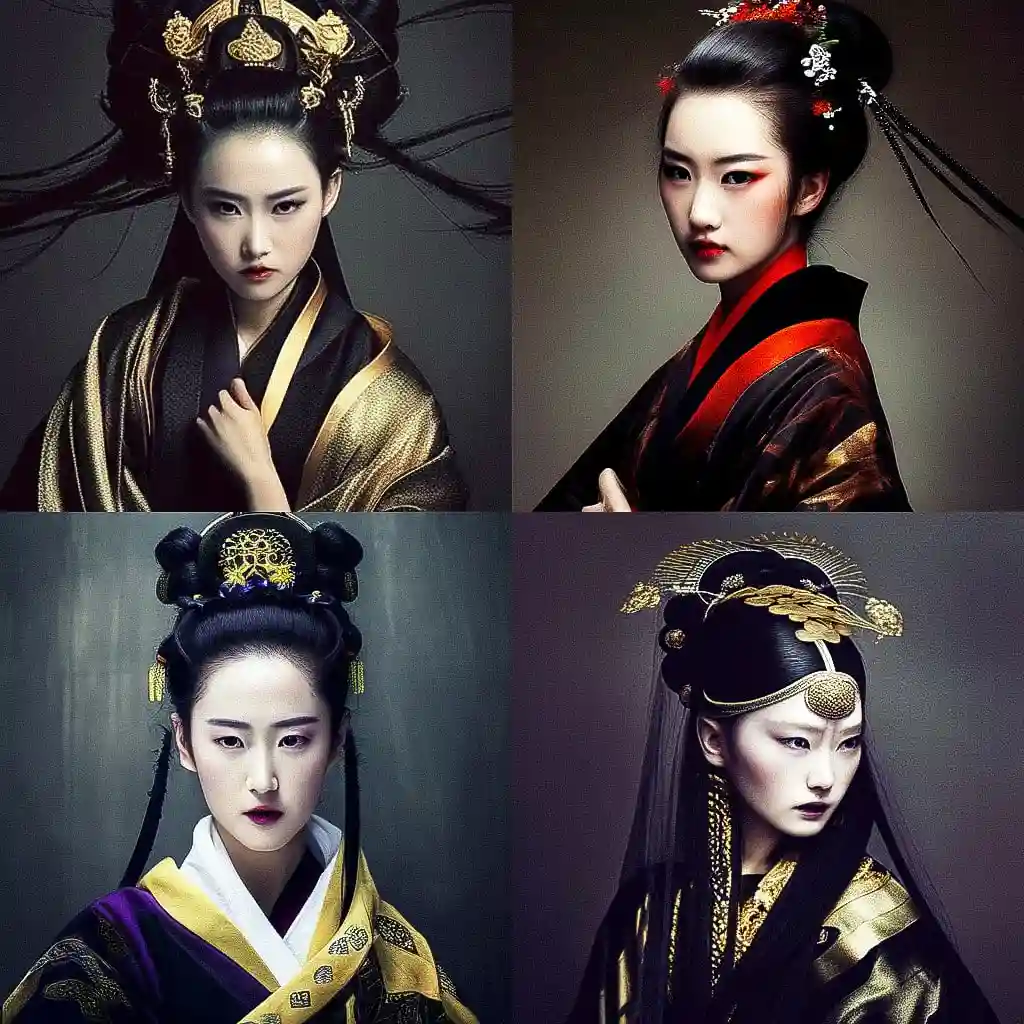 张晶娜 zhang jingna风格midjourney AI绘画作品 -张晶娜 zhang jingna风格midjourney AI绘画作品