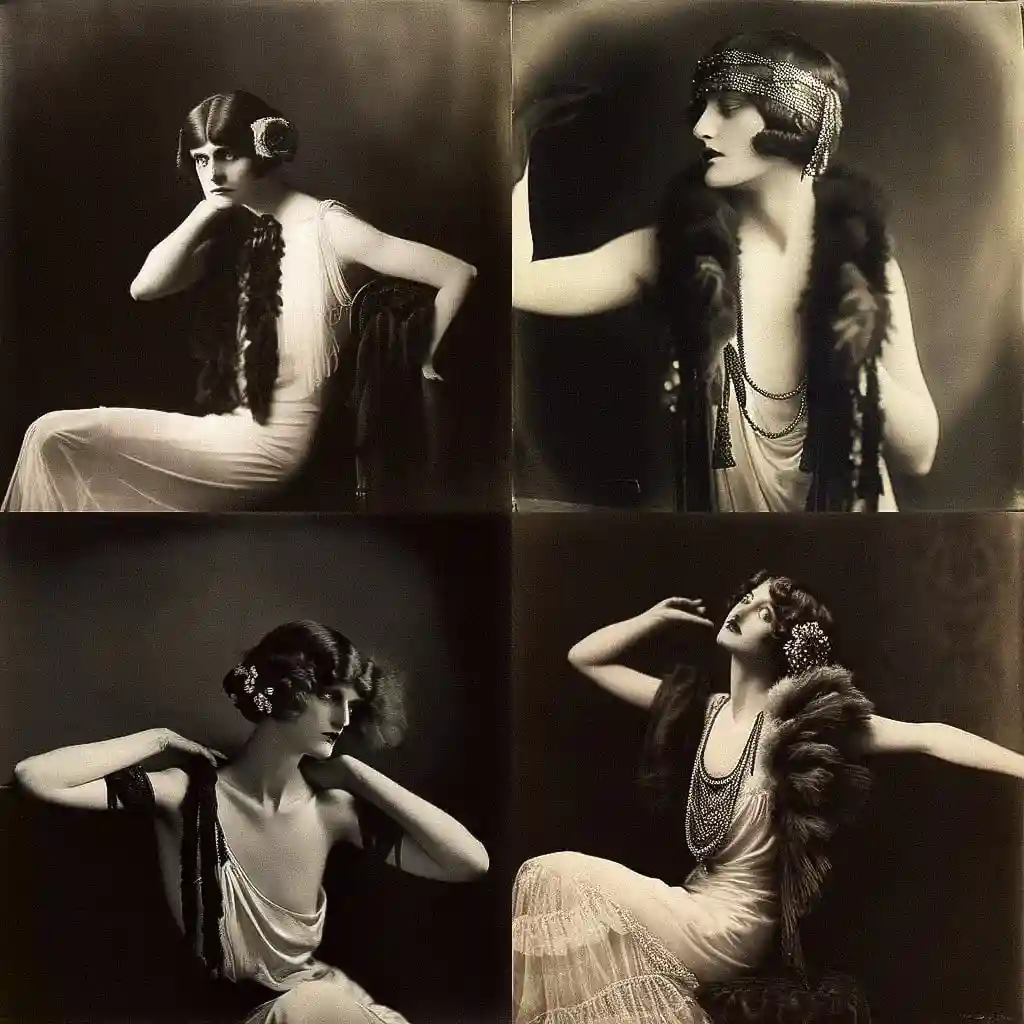 -阿尔弗雷德·切尼·约翰斯顿 alfred cheney johnston风格midjourney AI绘画作品