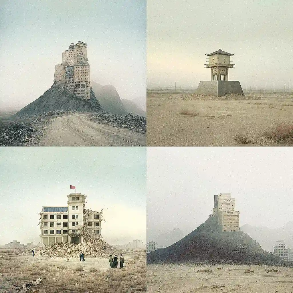 张可淳 zhang kechun风格midjourney AI绘画作品 -张可淳 zhang kechun风格midjourney AI绘画作品