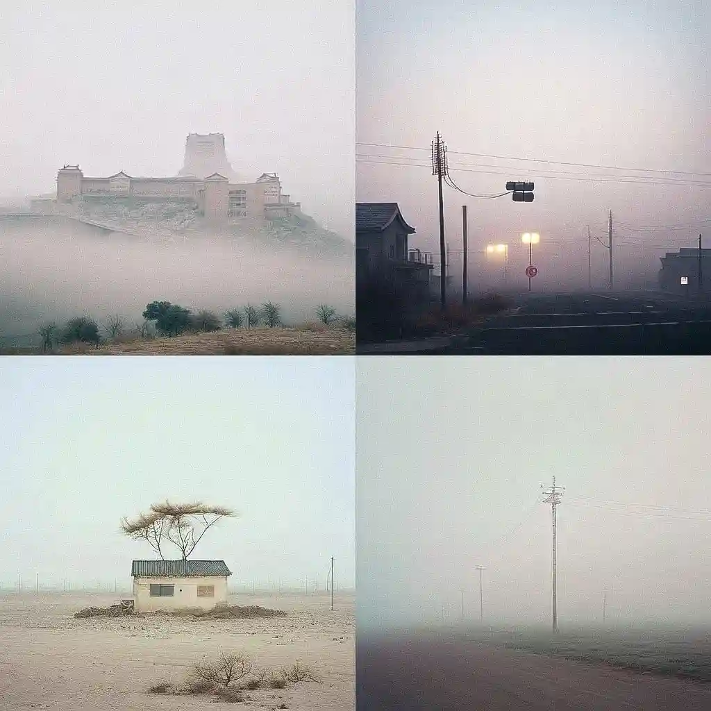 张可淳 zhang kechun风格midjourney AI绘画作品 -张可淳 zhang kechun风格midjourney AI绘画作品