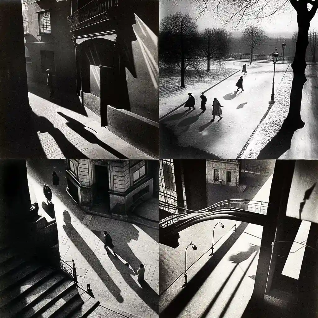 安德烈·克尔特什 andre kertesz风格midjourney AI绘画作品 -安德烈·克尔特什 andre kertesz风格midjourney AI绘画作品
