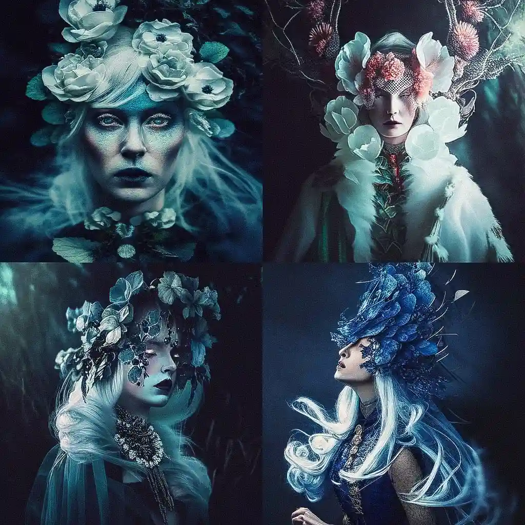 -贝拉·科塔克 bella kotak风格midjourney AI绘画作品