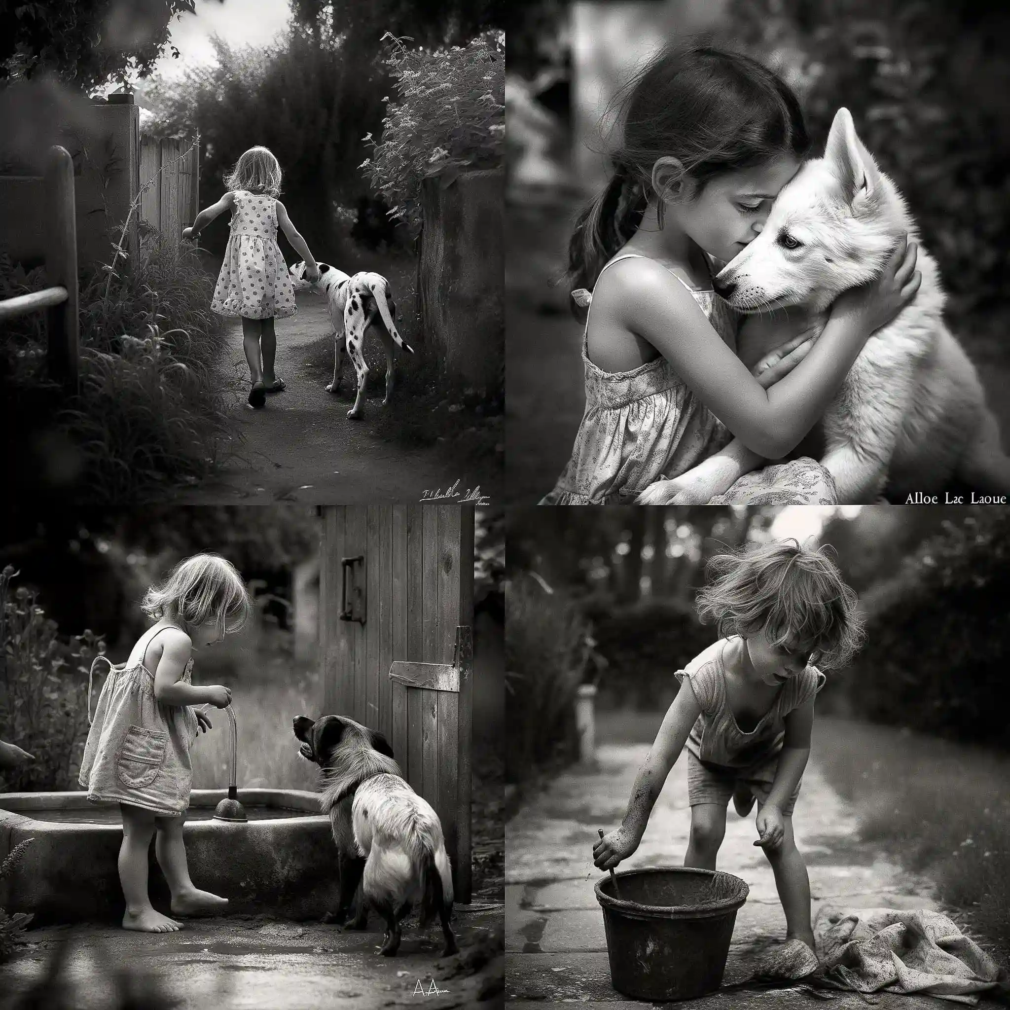 -阿兰·拉博伊勒 alain laboile风格midjourney AI绘画作品