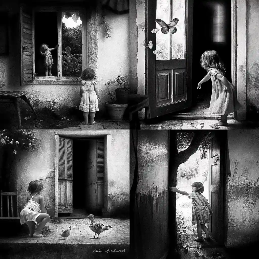 -阿兰·拉博伊勒 alain laboile风格midjourney AI绘画作品