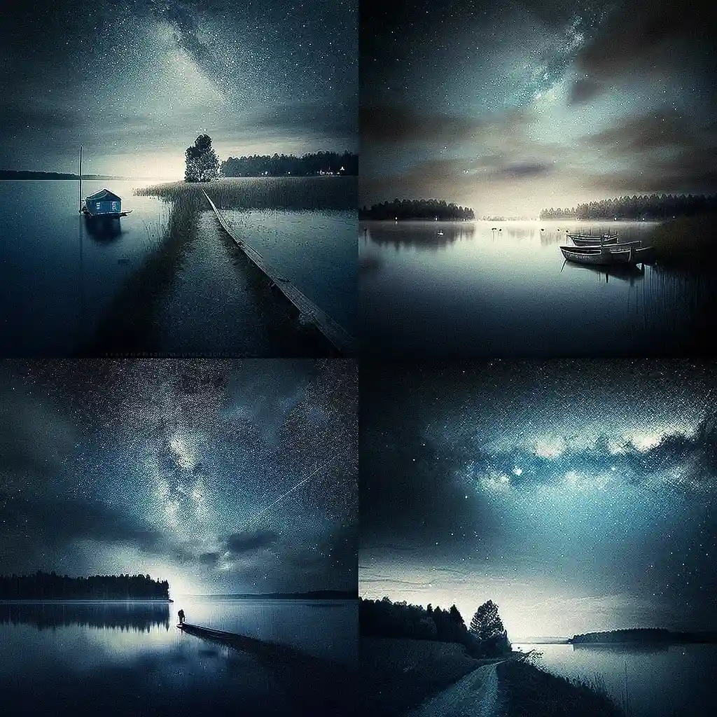 -米科·拉格斯泰德 mikko lagerstedt风格midjourney AI绘画作品