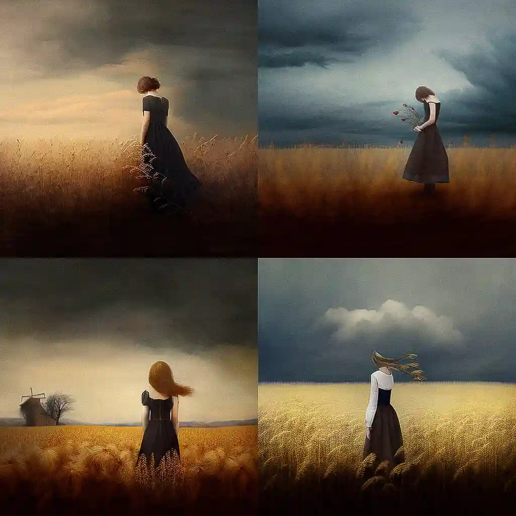 帕蒂·梅赫 patty maher风格midjourney AI绘画作品 -帕蒂·梅赫 patty maher风格midjourney AI绘画作品