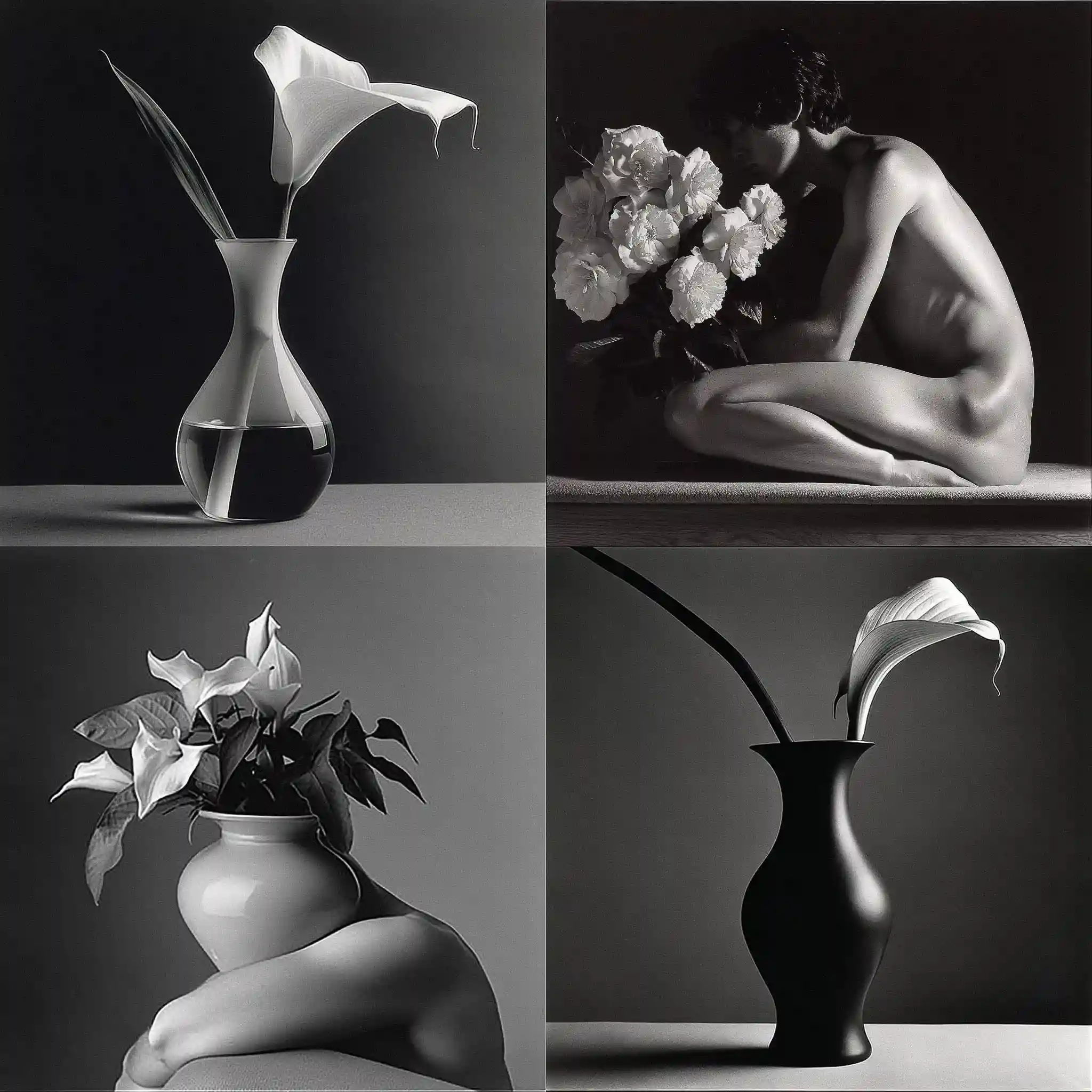 罗伯特·梅普尔索普 robert mapplethorpe风格midjourney AI绘画作品 -罗伯特·梅普尔索普 robert mapplethorpe风格midjourney AI绘画作品