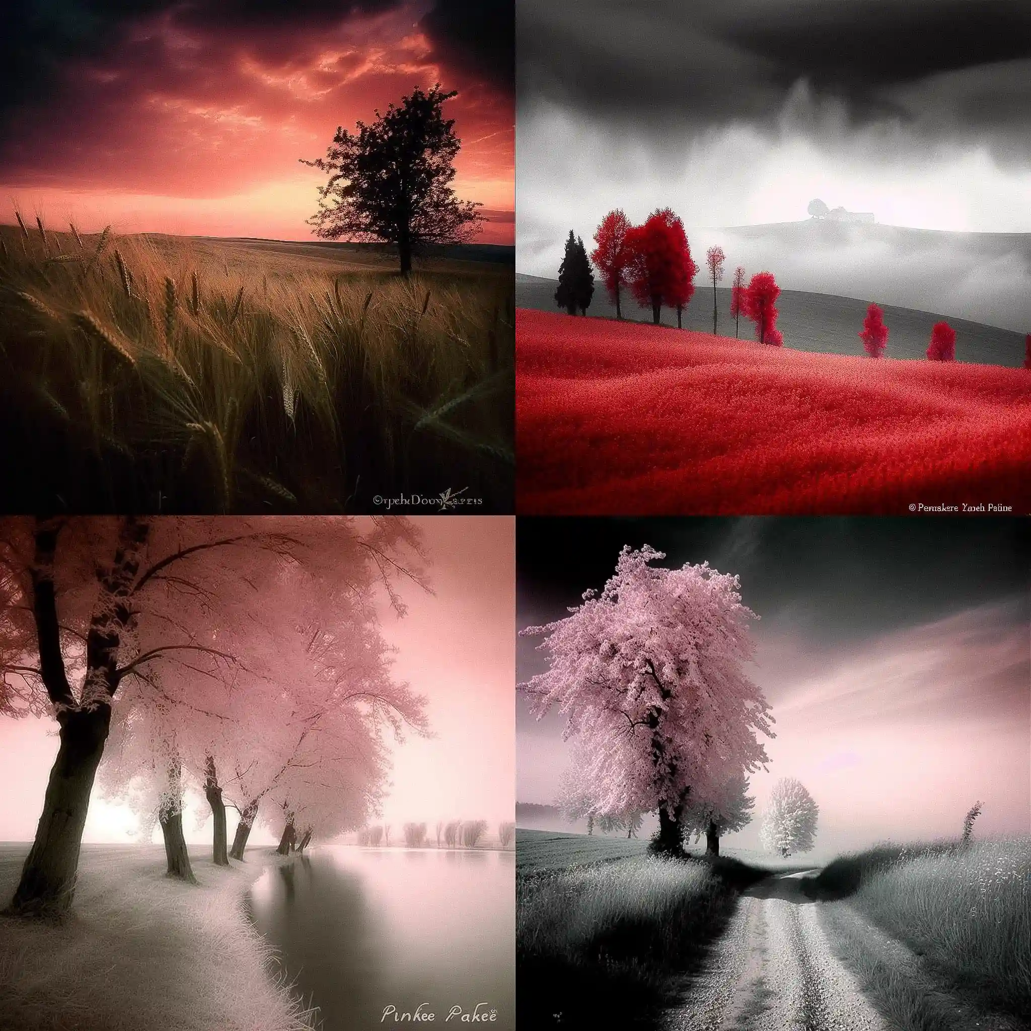 维罗尼卡·品克 veronika pinke风格midjourney AI绘画作品 -维罗尼卡·品克 veronika pinke风格midjourney AI绘画作品