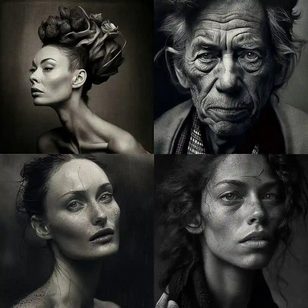 马克·塞利格 mark seliger风格midjourney AI绘画作品 -马克·塞利格 mark seliger风格midjourney AI绘画作品