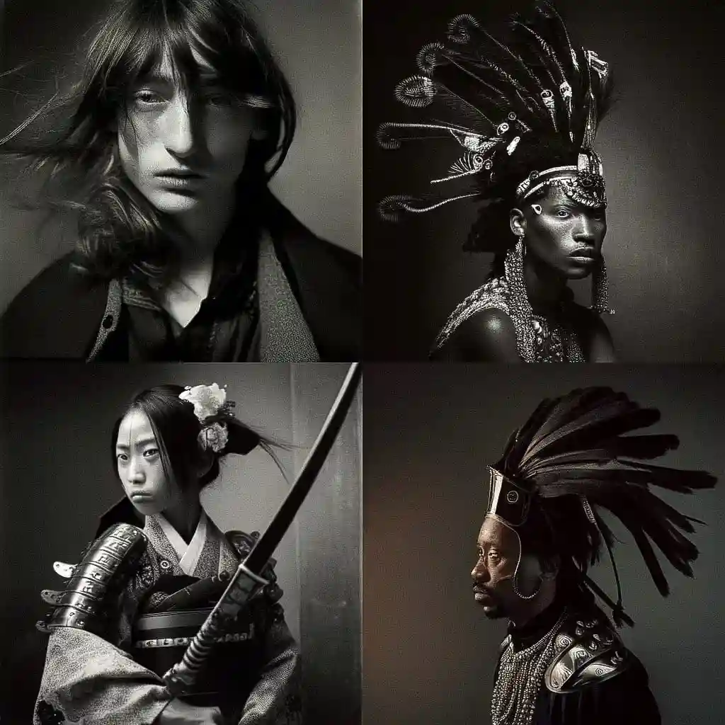 马克·塞利格 mark seliger风格midjourney AI绘画作品 -马克·塞利格 mark seliger风格midjourney AI绘画作品